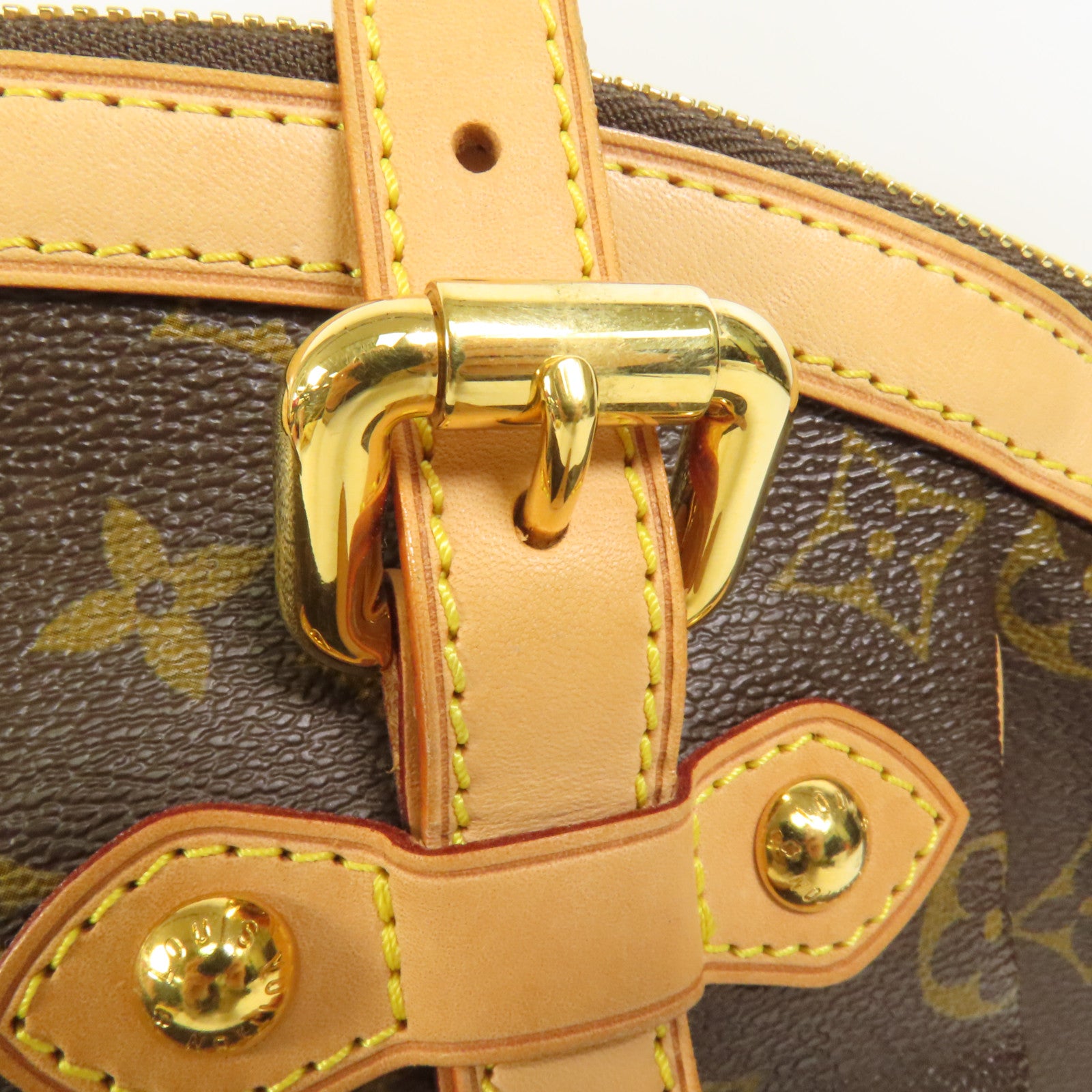 LOUIS VUITTON Monogram Tivoli GM金扣肩背袋