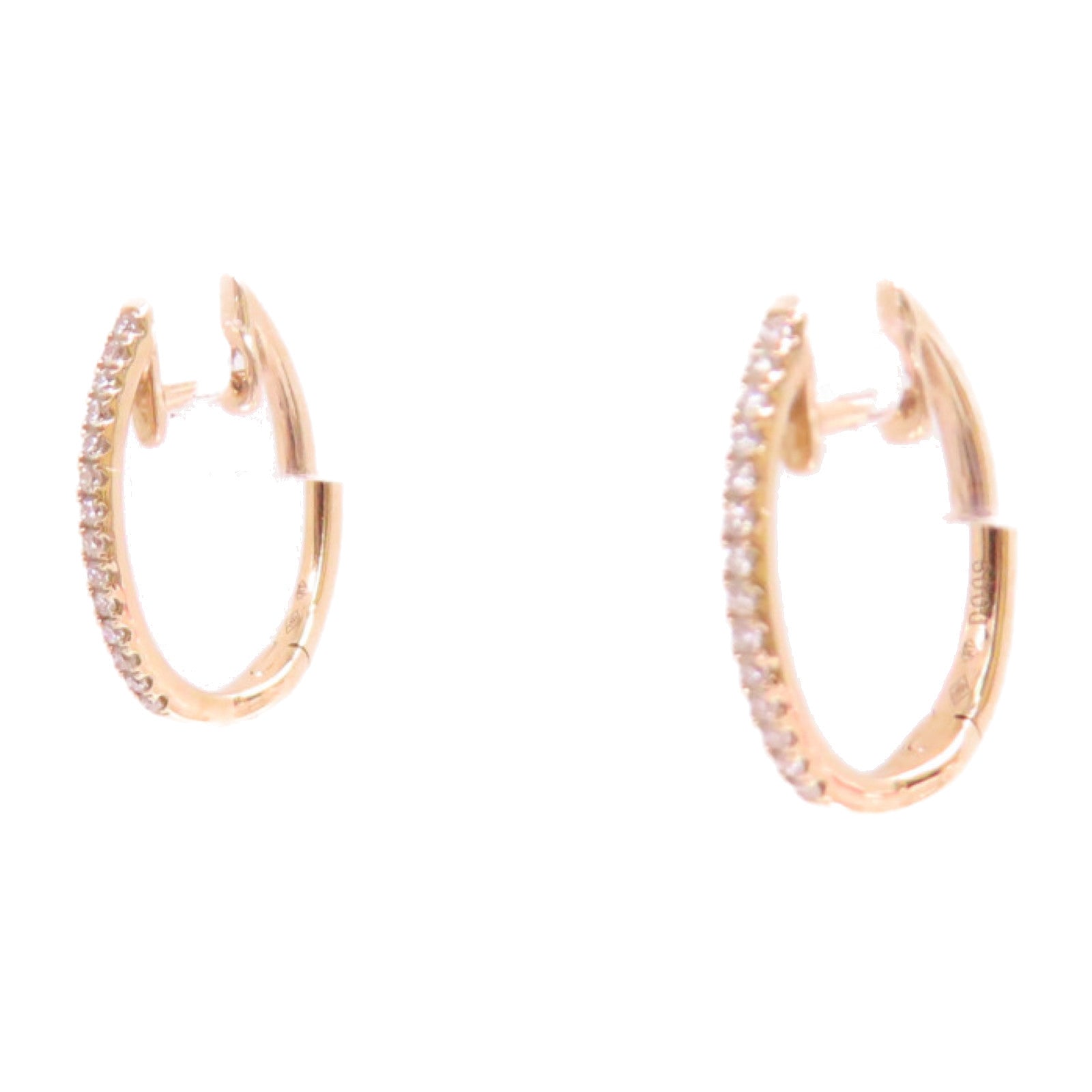 JEWELRY 18K玫瑰金/鑽石Diamond Earrings耳環