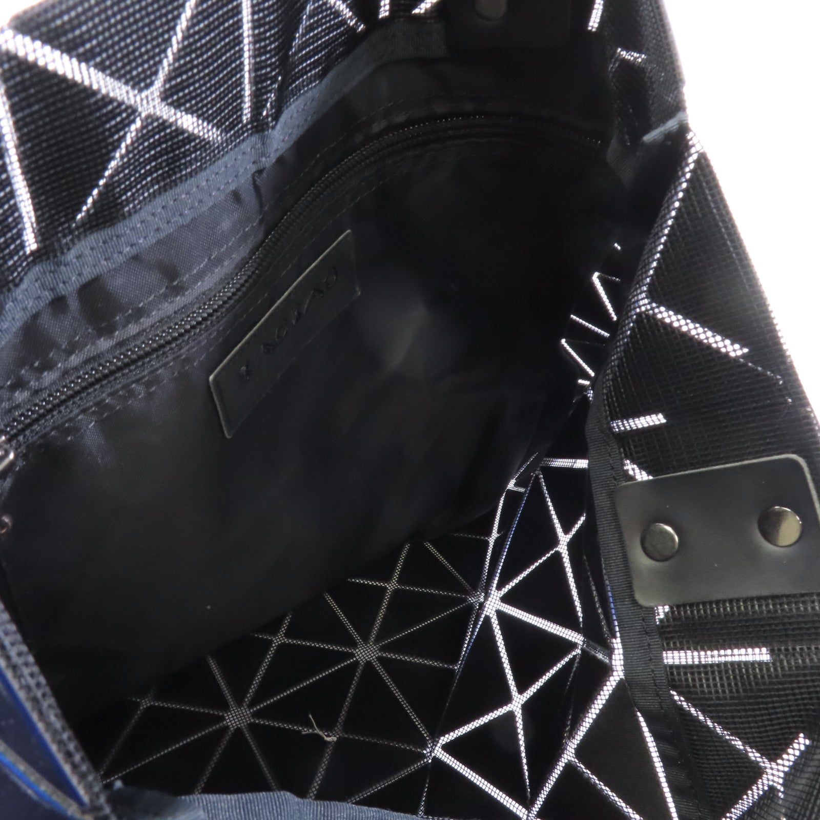 BAO BAO ISSEYMIYAKE PVC BAO BAO手挽袋藍色