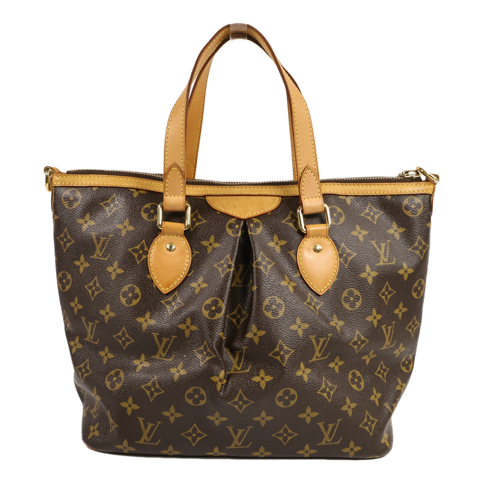 LOUIS VUITTON Monogram Palermo PM手挽肩背兩用袋