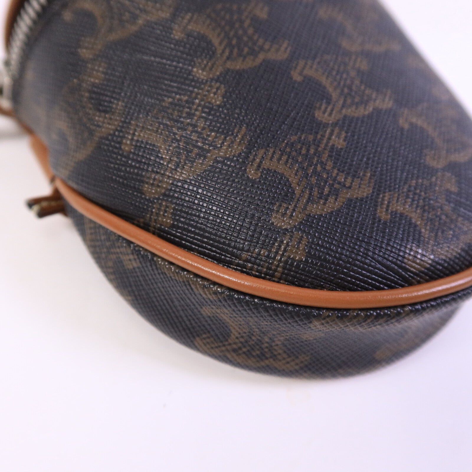 CELINE 塗層帆布Small Zipped Purse肩背袋