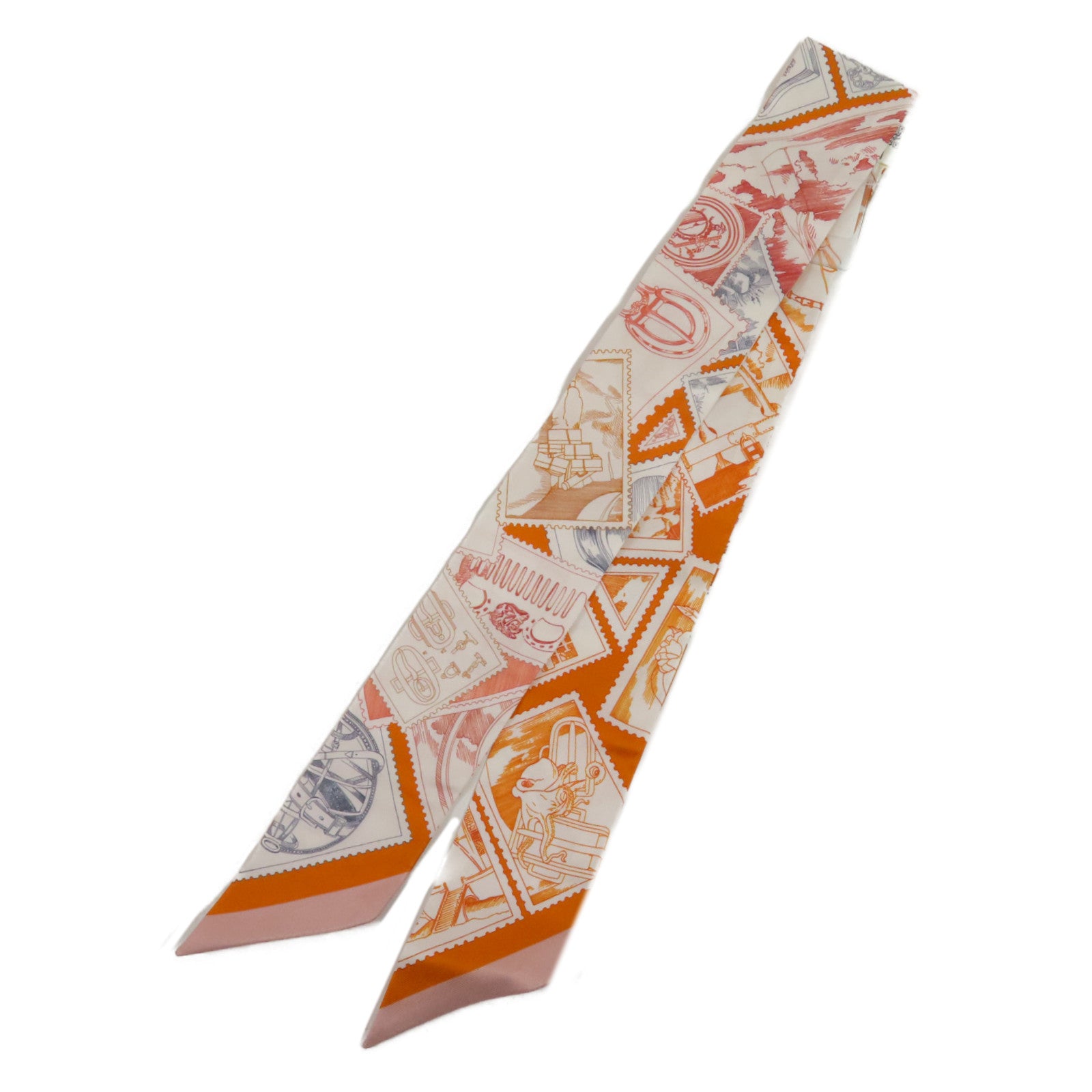 HERMES 絲質Twilly絲巾