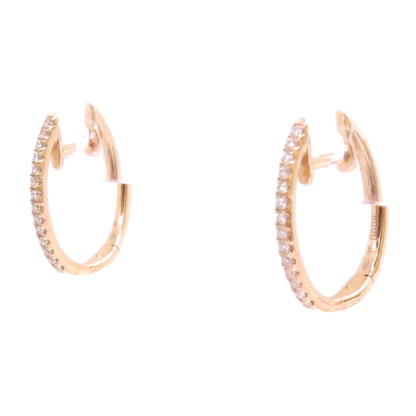 JEWELRY 18K玫瑰金/鑽石Diamond Earrings耳環