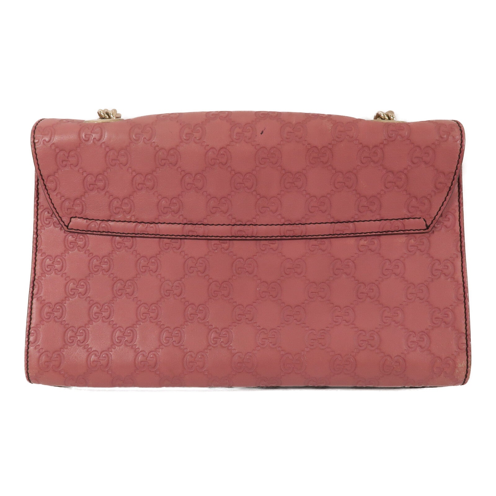 GUCCI 牛皮皮革Emily鏈帶肩背袋