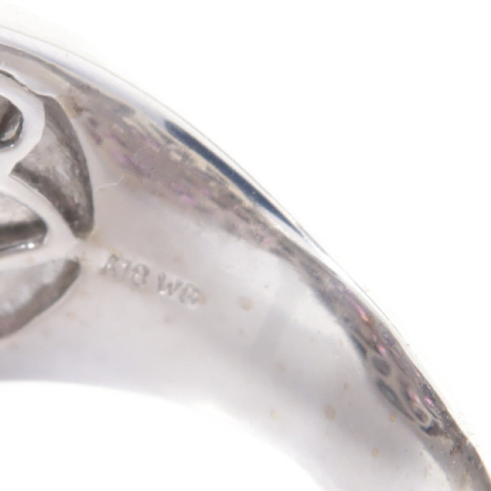 JEWELRY 18K白金Pink Sapphire Diamond Ring 2.40ct粉紅色藍寶石/0.40ct鑽石戒指US#7.25