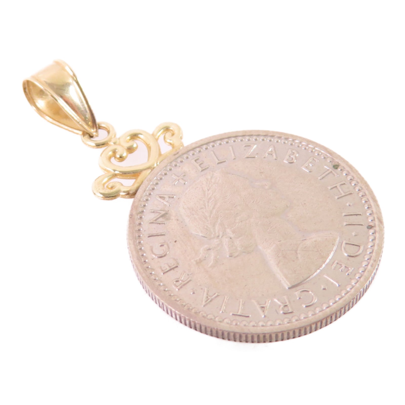 JEWELRY 18K白金Pendant Top吊墜頭扣