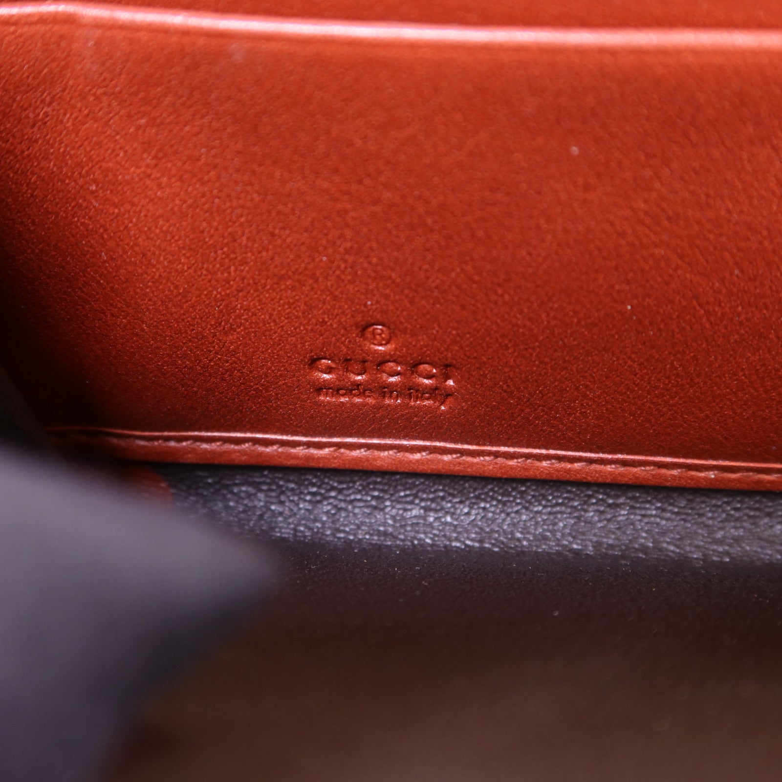 GUCCI 【激減優惠】牛皮皮革/帆布Long Wallet金扣長錢包