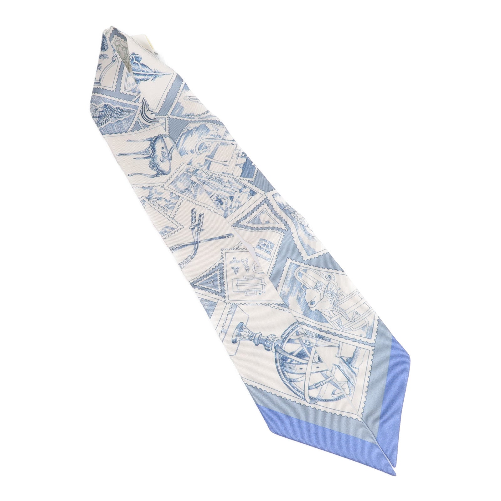 HERMES 絲質Twilly絲巾