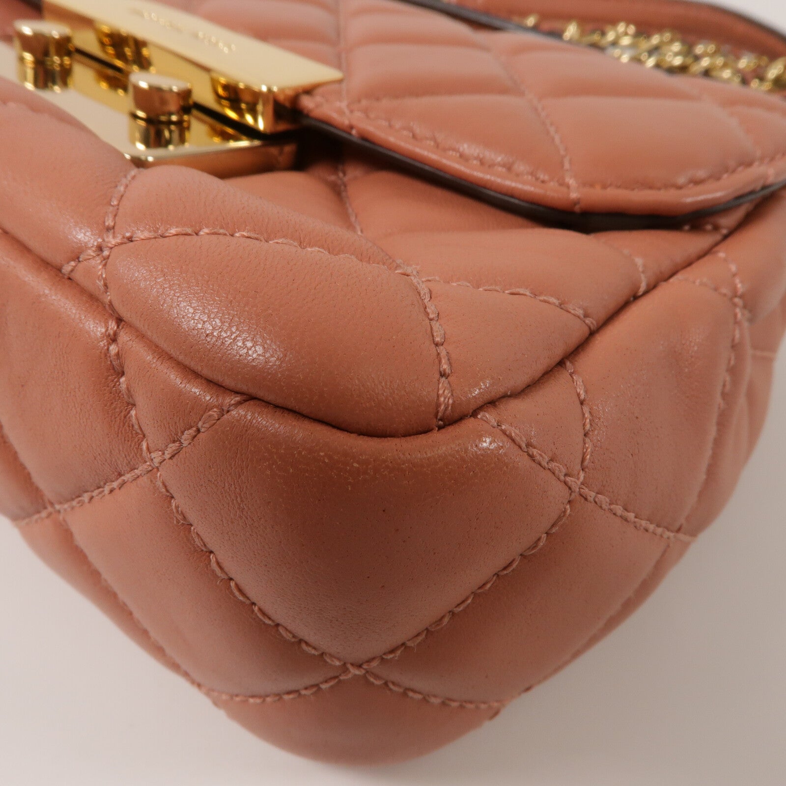 Michael Kors 羊皮皮革Chain Shoulder鏈帶肩背袋