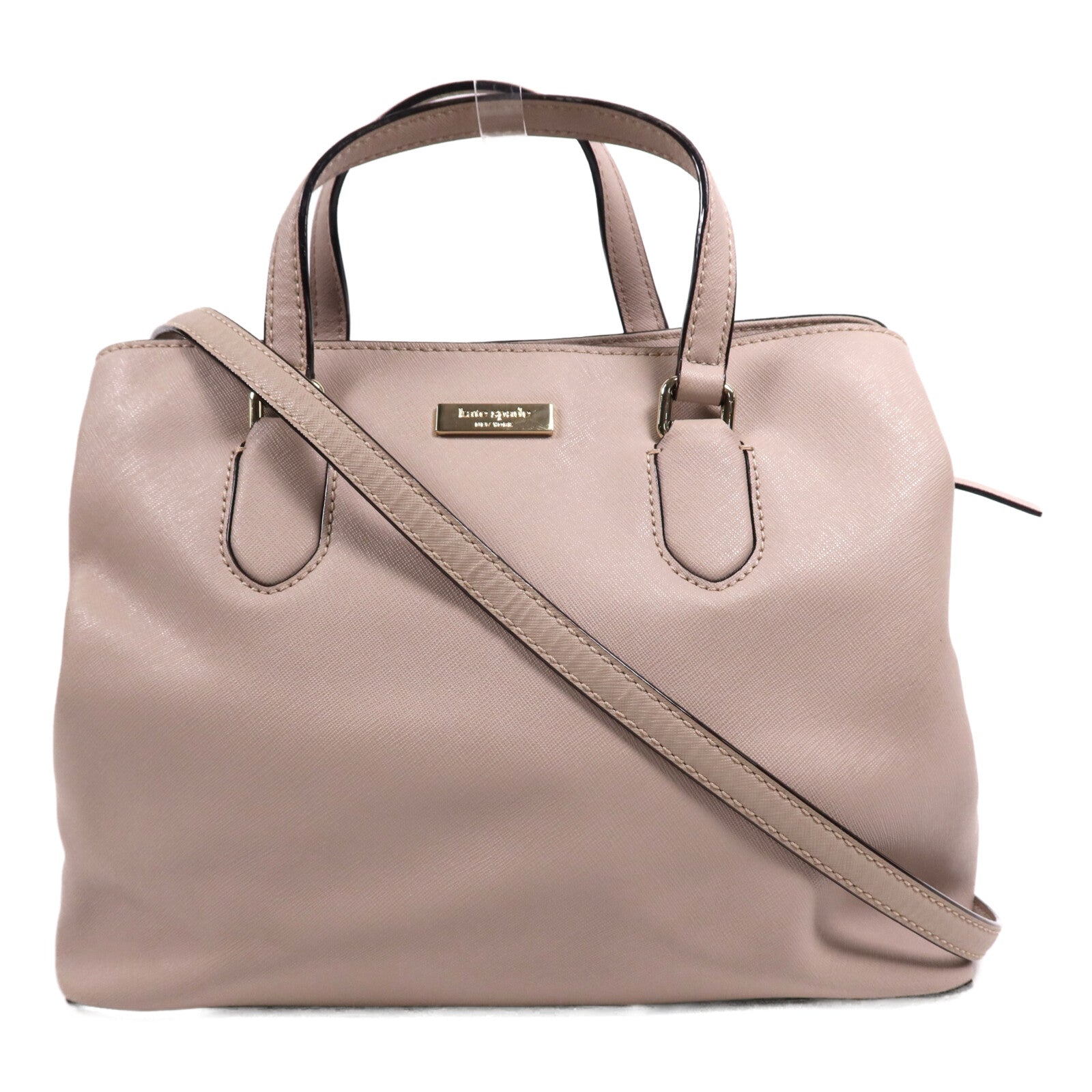 Kate Spade 牛皮皮革2 Way Shoulder Bag金扣手挽肩背兩用袋