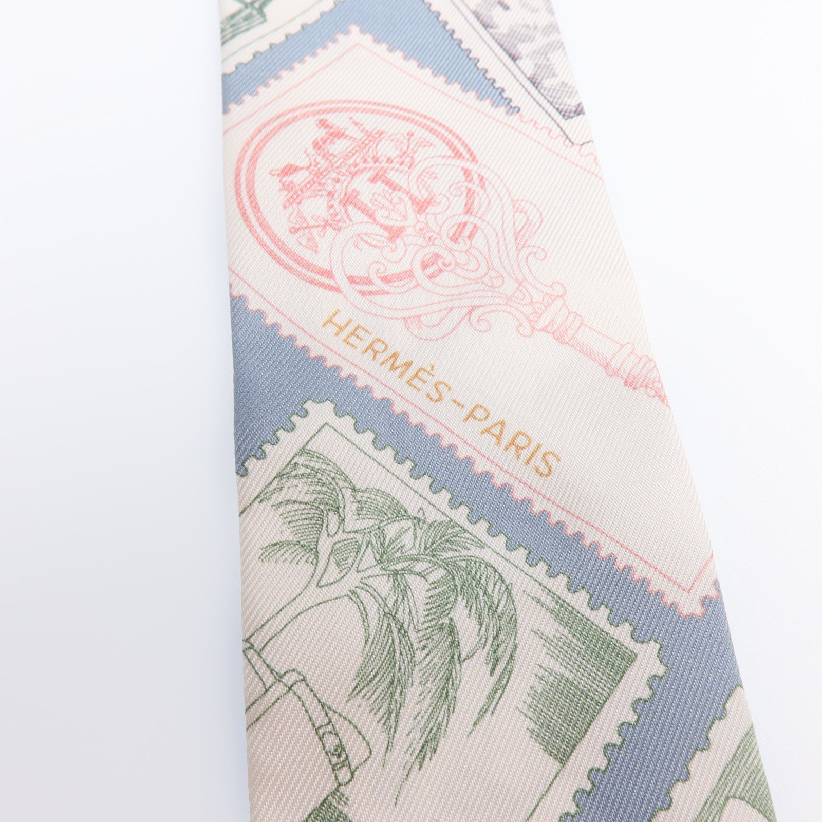 HERMES 絲質Twilly絲巾