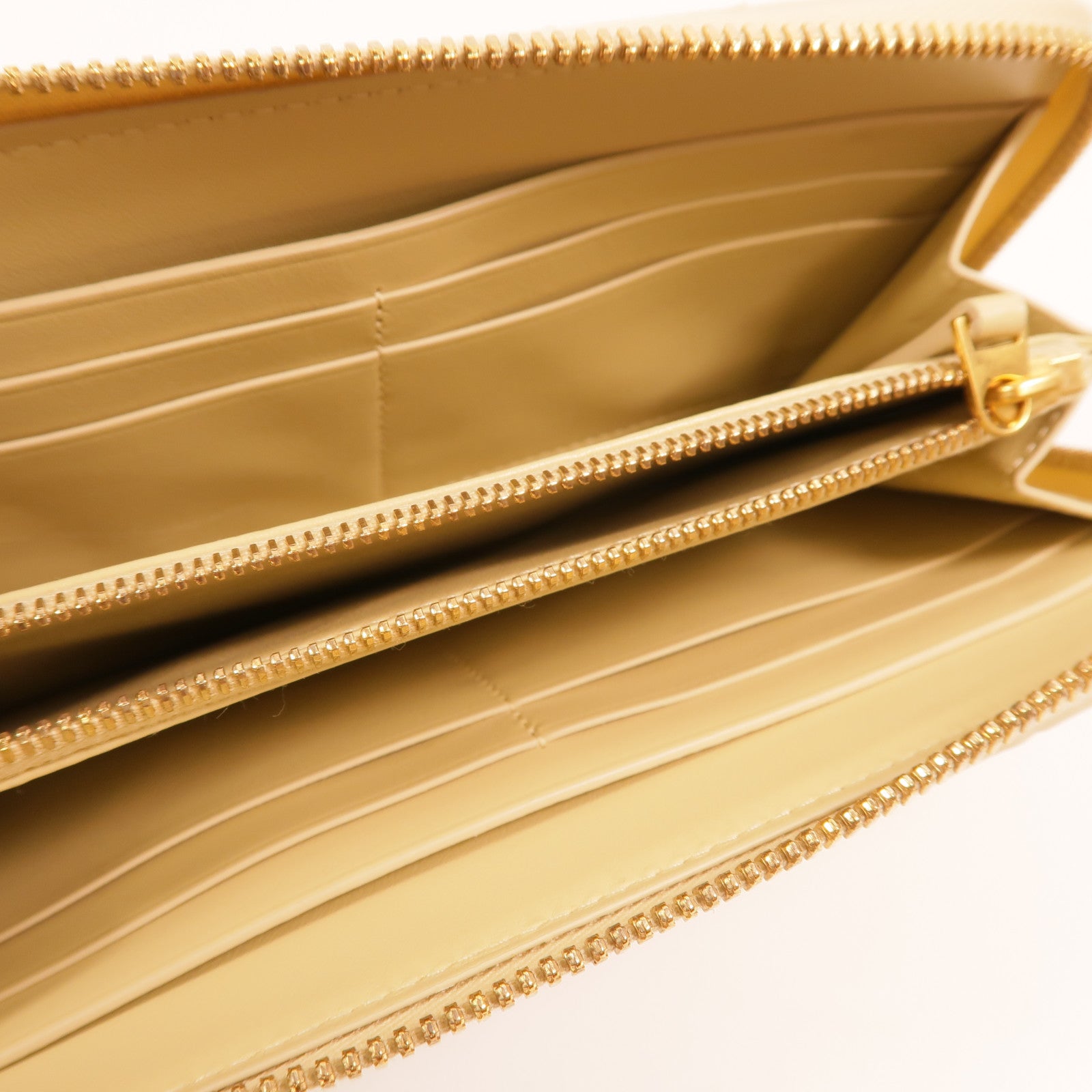 BOTTEGA VENETA 羊皮皮革Zipper Long Wallet長錢包
