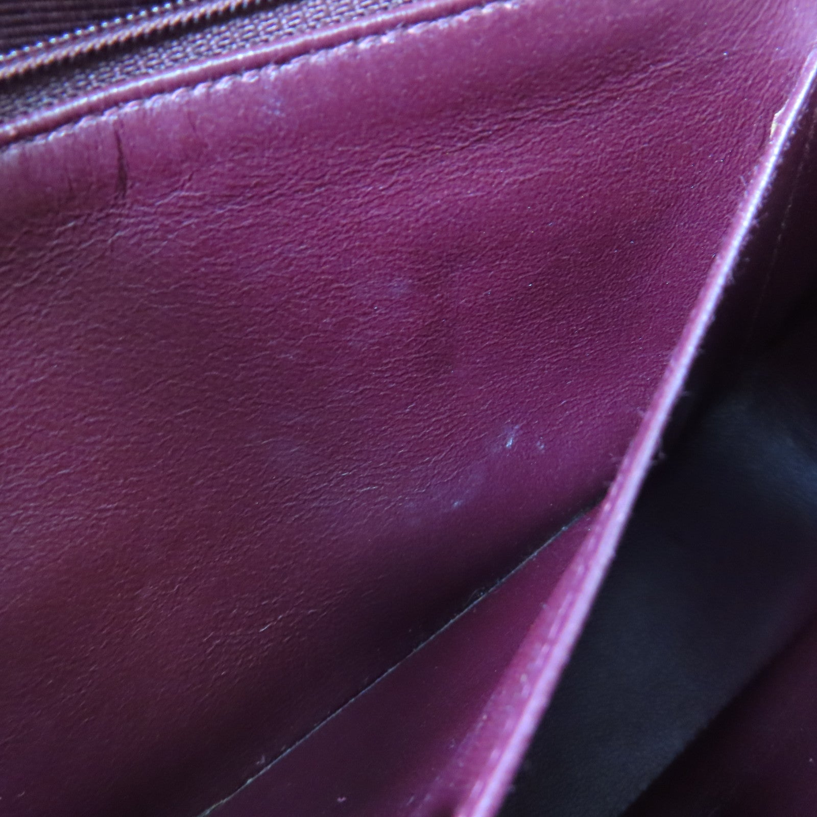 CHANEL 羊皮皮革Vintage Chain Shoulder銀扣鏈帶肩背袋