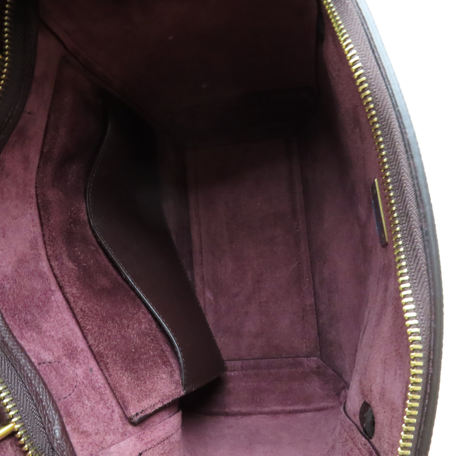 CELINE 【激減優惠】牛皮皮革Belt Bag金扣手挽肩背兩用袋紫色