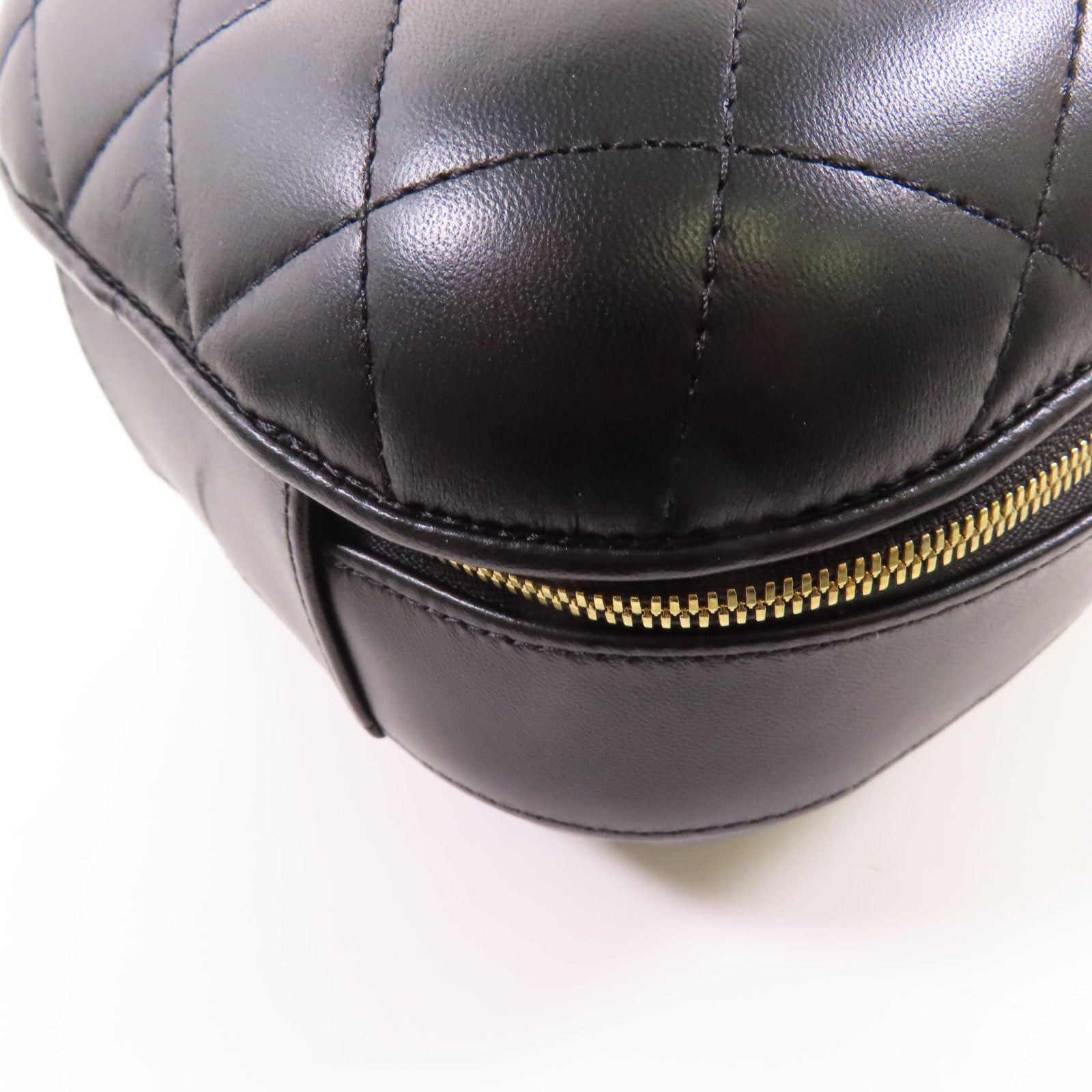 CHANEL 【激減優惠】牛皮皮革Chain Shoulder金扣鏈帶手挽肩背兩用袋