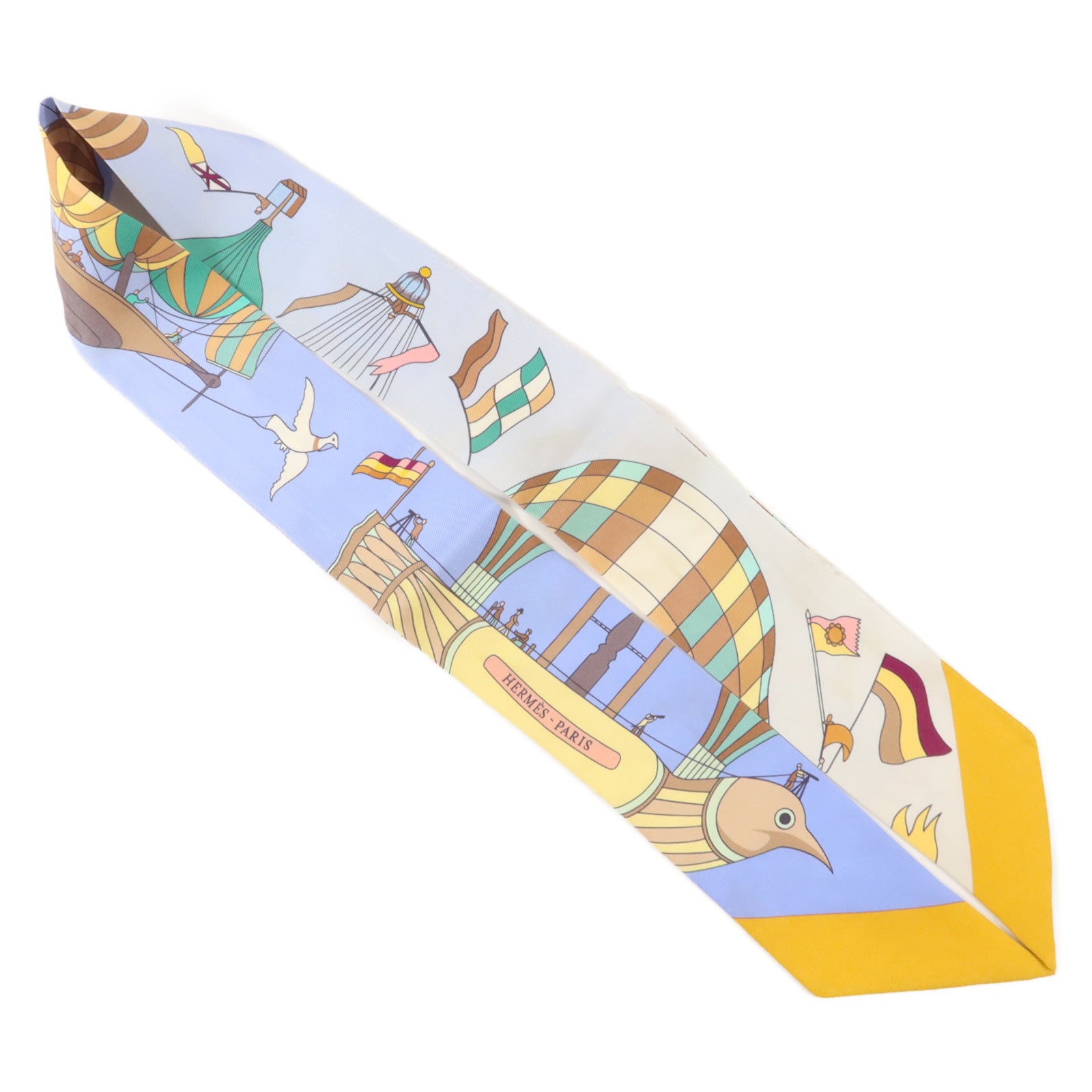HERMES 絲質Twilly絲巾