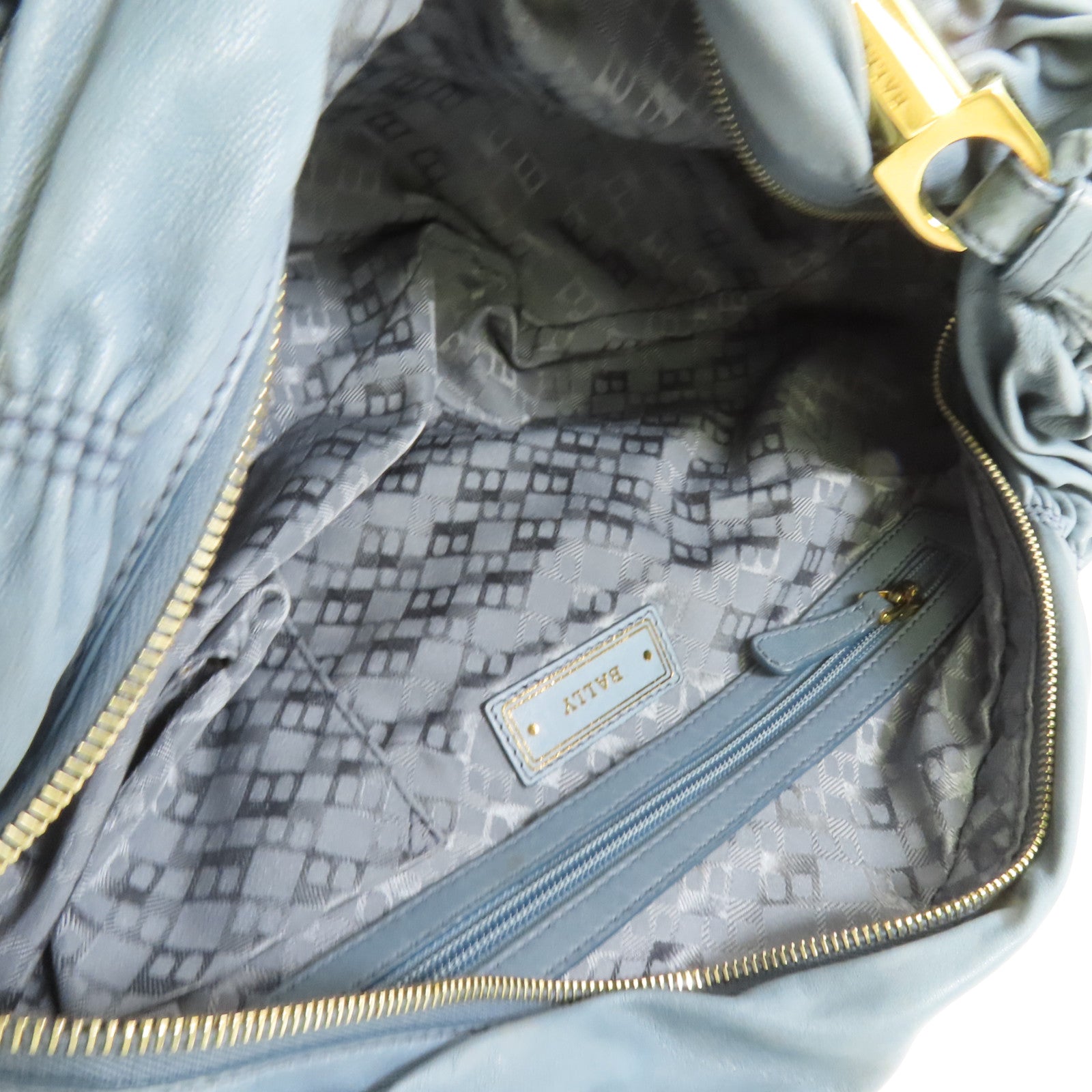 BALLY 【激減優惠】羊皮皮革Shoulder Bag金扣肩背袋