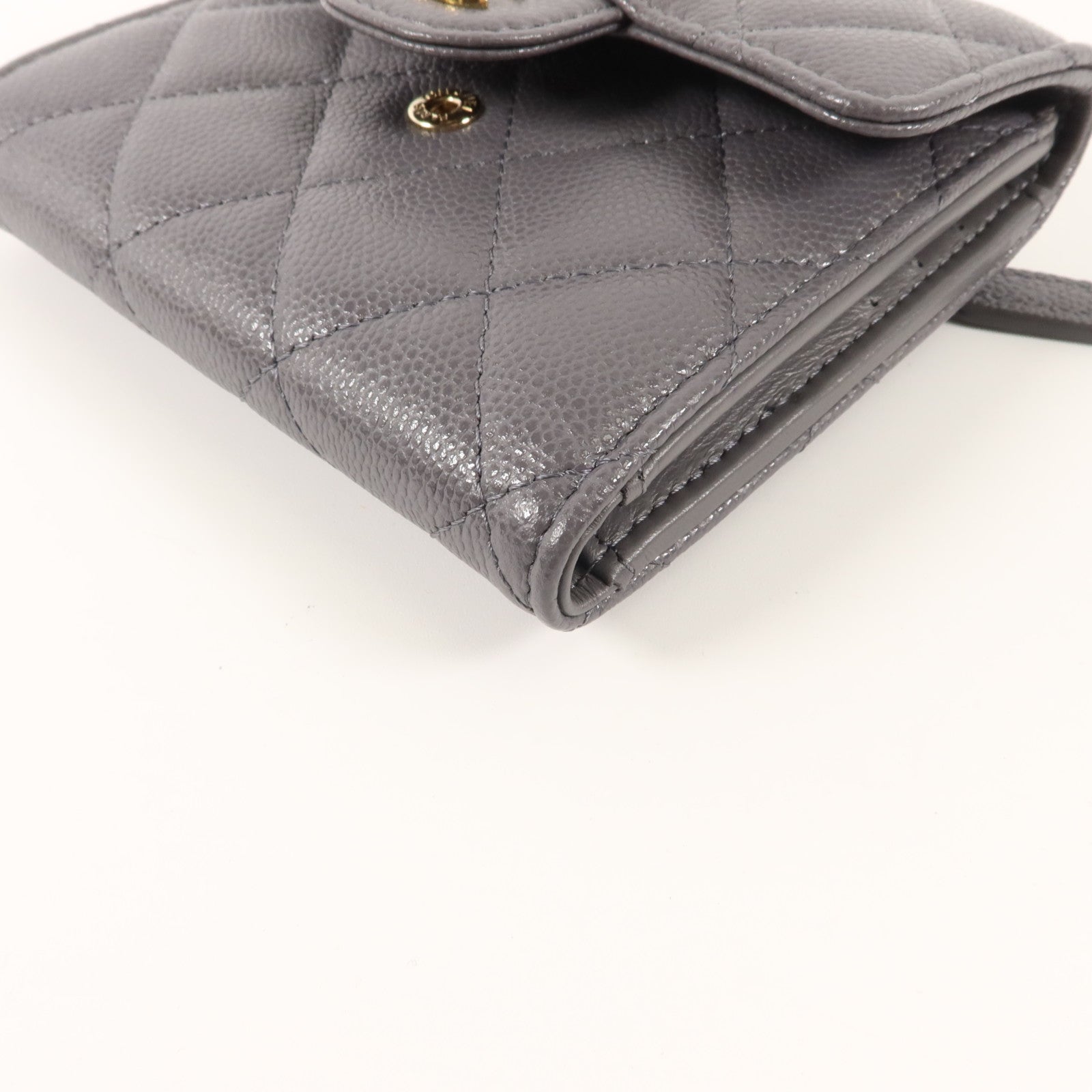 CHANEL 牛皮皮革Classic Small Flap Wallet錢包