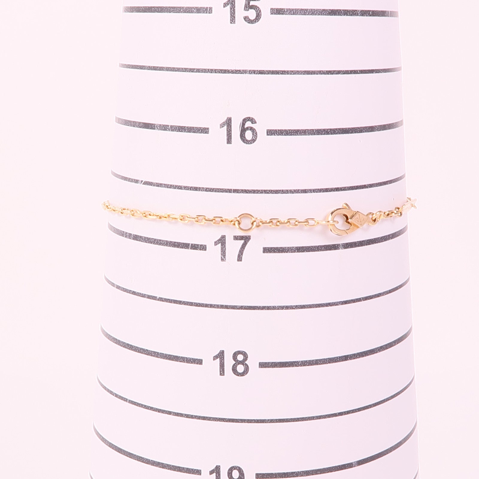 Van Cleef & Arpels 18K玫瑰金Lucky Spring Bracelet縞瑪瑙手鏈