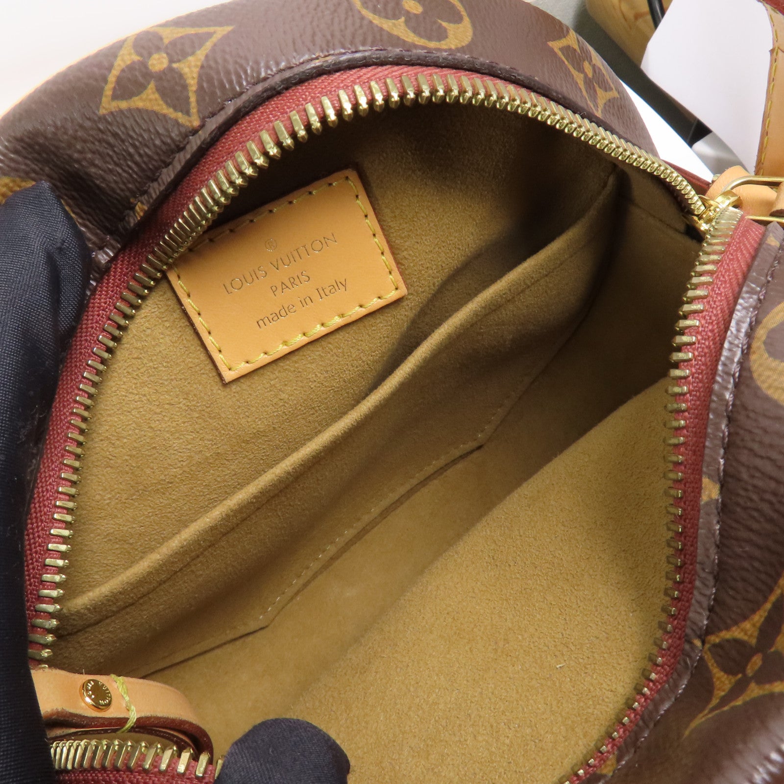 LOUIS VUITTON LV GHW Boite Chapeau Souple PM Shoulder Bag M45578 Monogram Brown