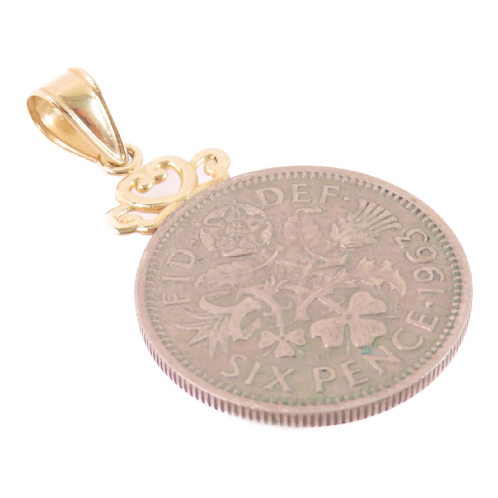 JEWELRY 18K白金Pendant Top吊墜頭扣