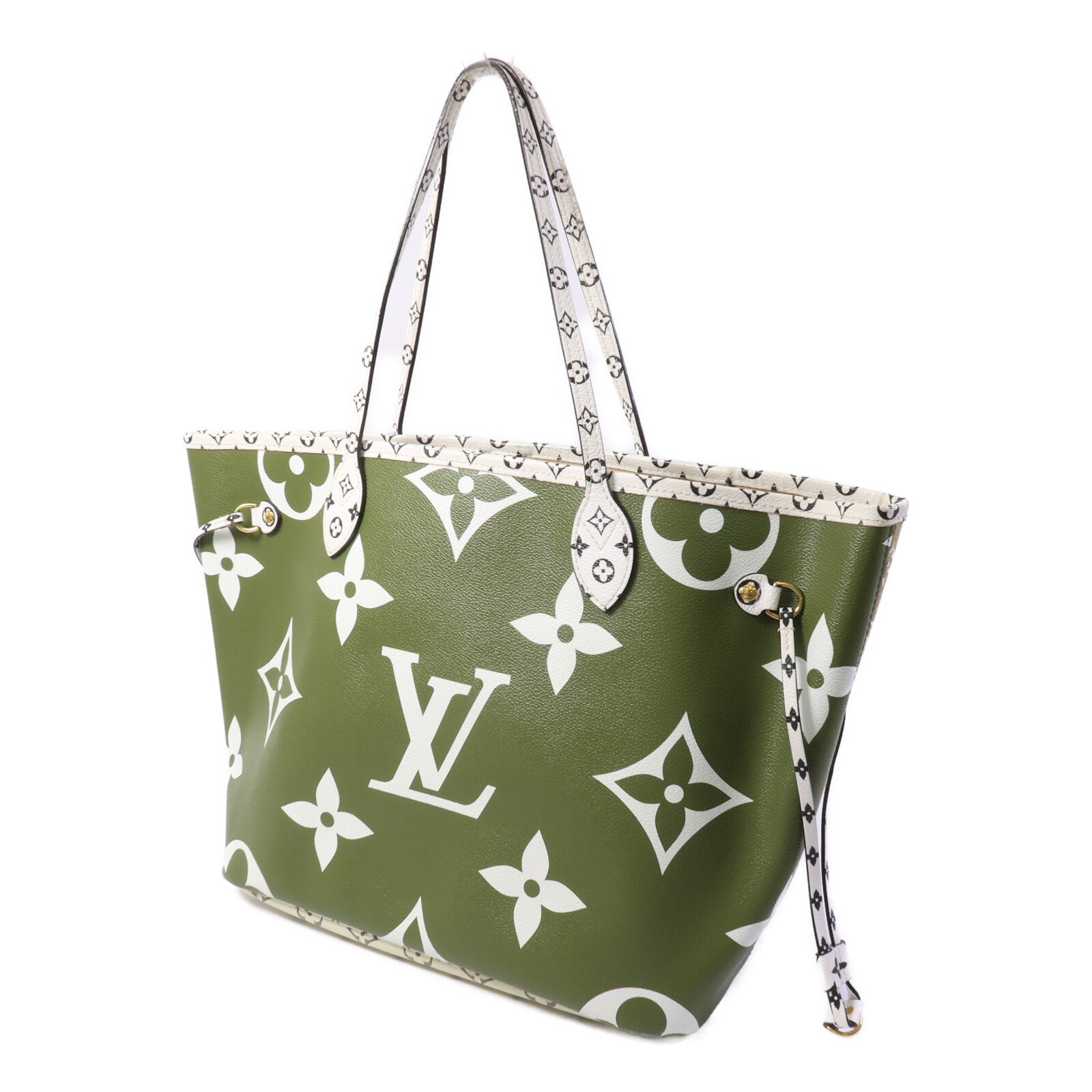 LOUIS VUITTON Giant Monogram Neverfull MM手挽袋