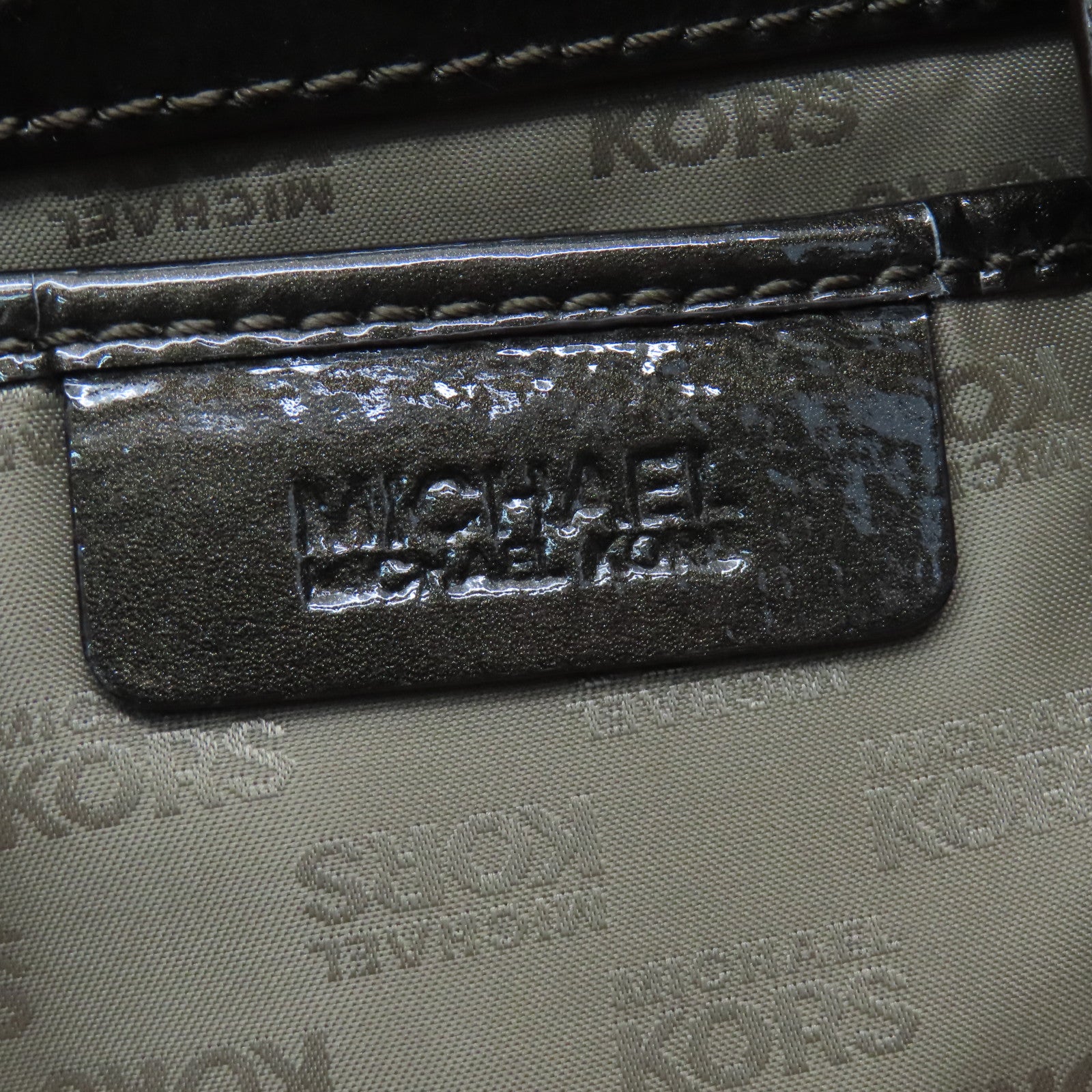 Michael Kors 【激減優惠】牛皮皮革Shoulder Bag金扣肩背袋綠色