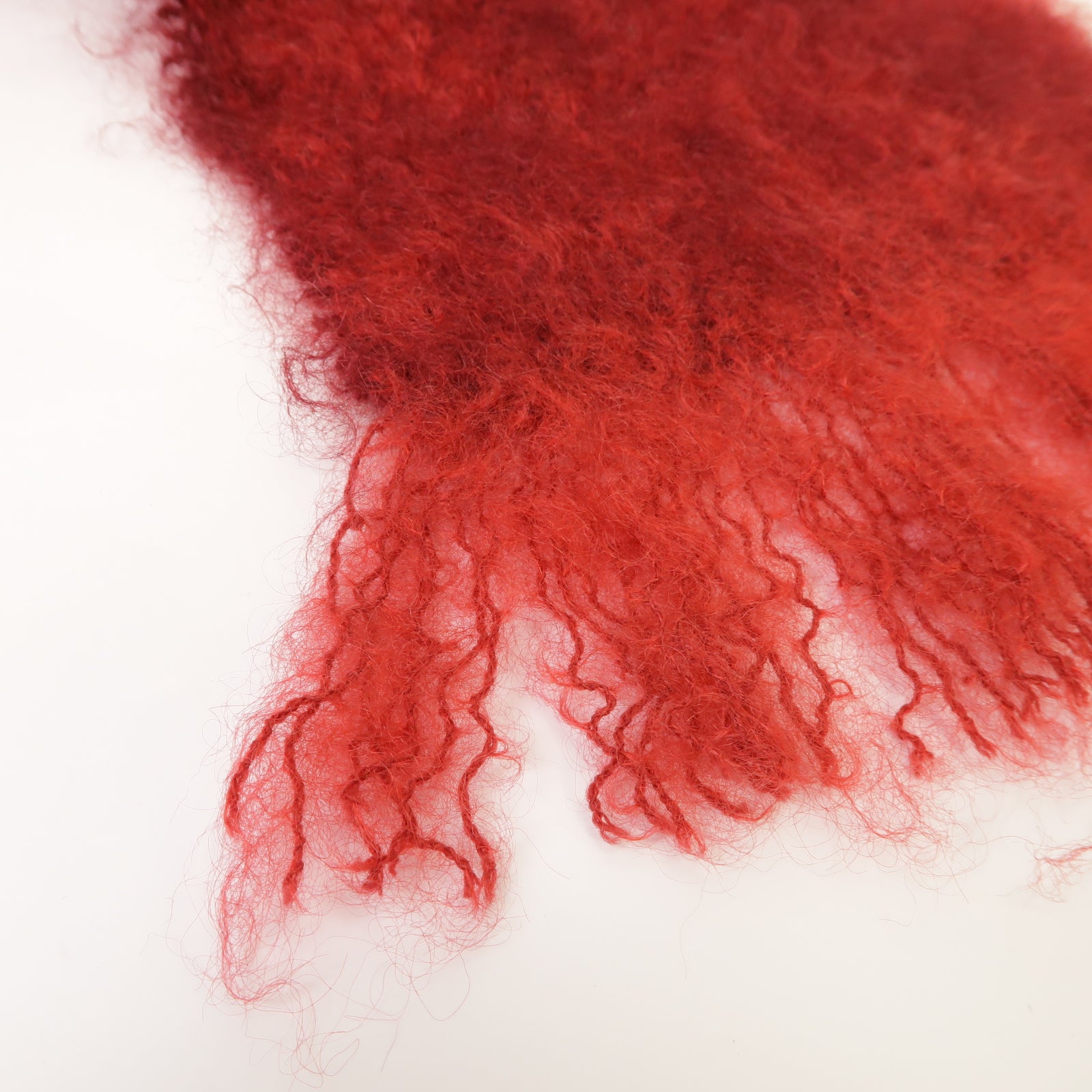 LOEWE 【激減優惠】Mohair Muffler圍巾紅色