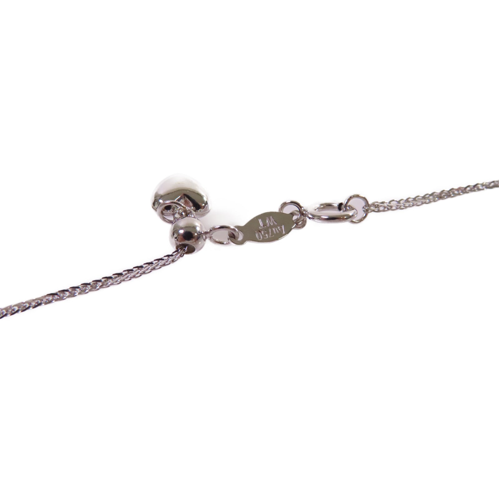 JEWELRY 18K白金/0.128ct鑽石Mickey Mouse Diamond Necklace項鏈