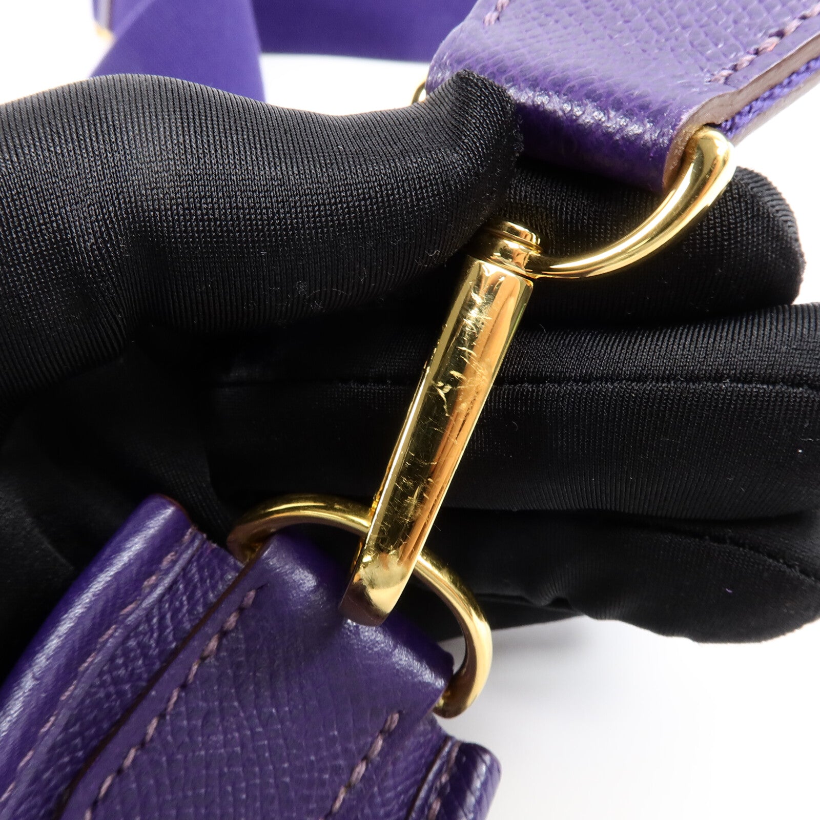 HERMES Epsom皮革Evelyne PM肩背袋Anemone