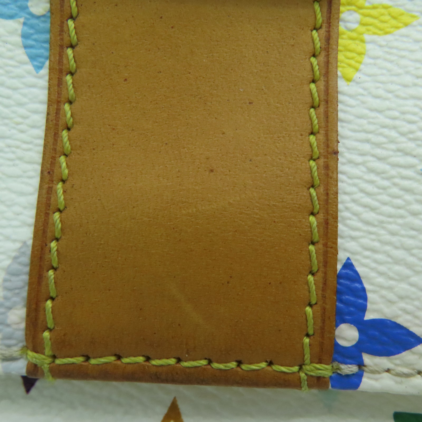 LOUIS VUITTON 【激減優惠】Monogram Multicolore Speedy 30金扣手挽袋白色彩色