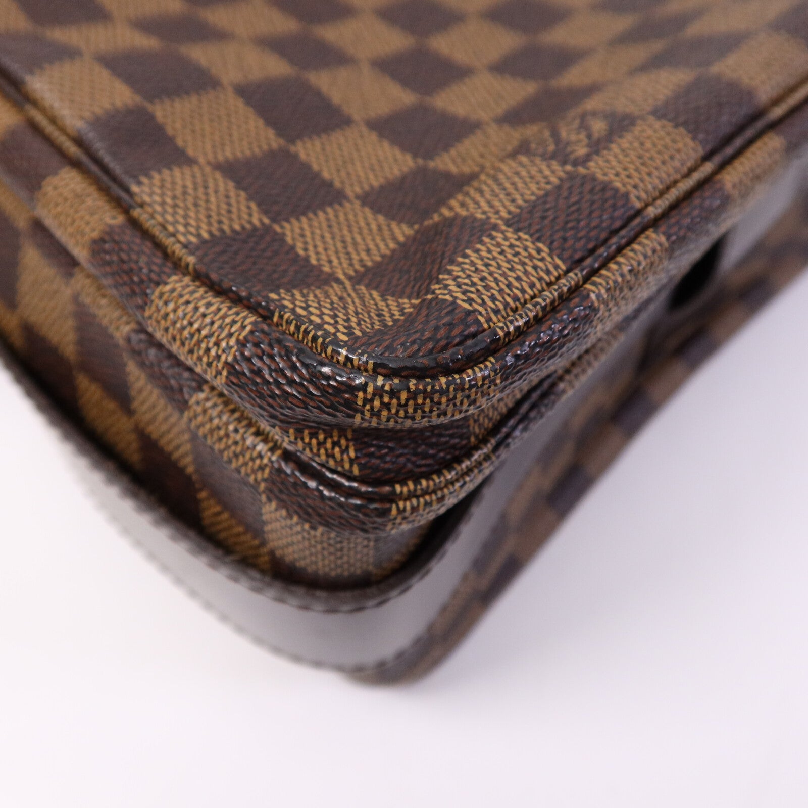 LOUIS VUITTON 【激減優惠】Damier Naviglio金扣肩背袋