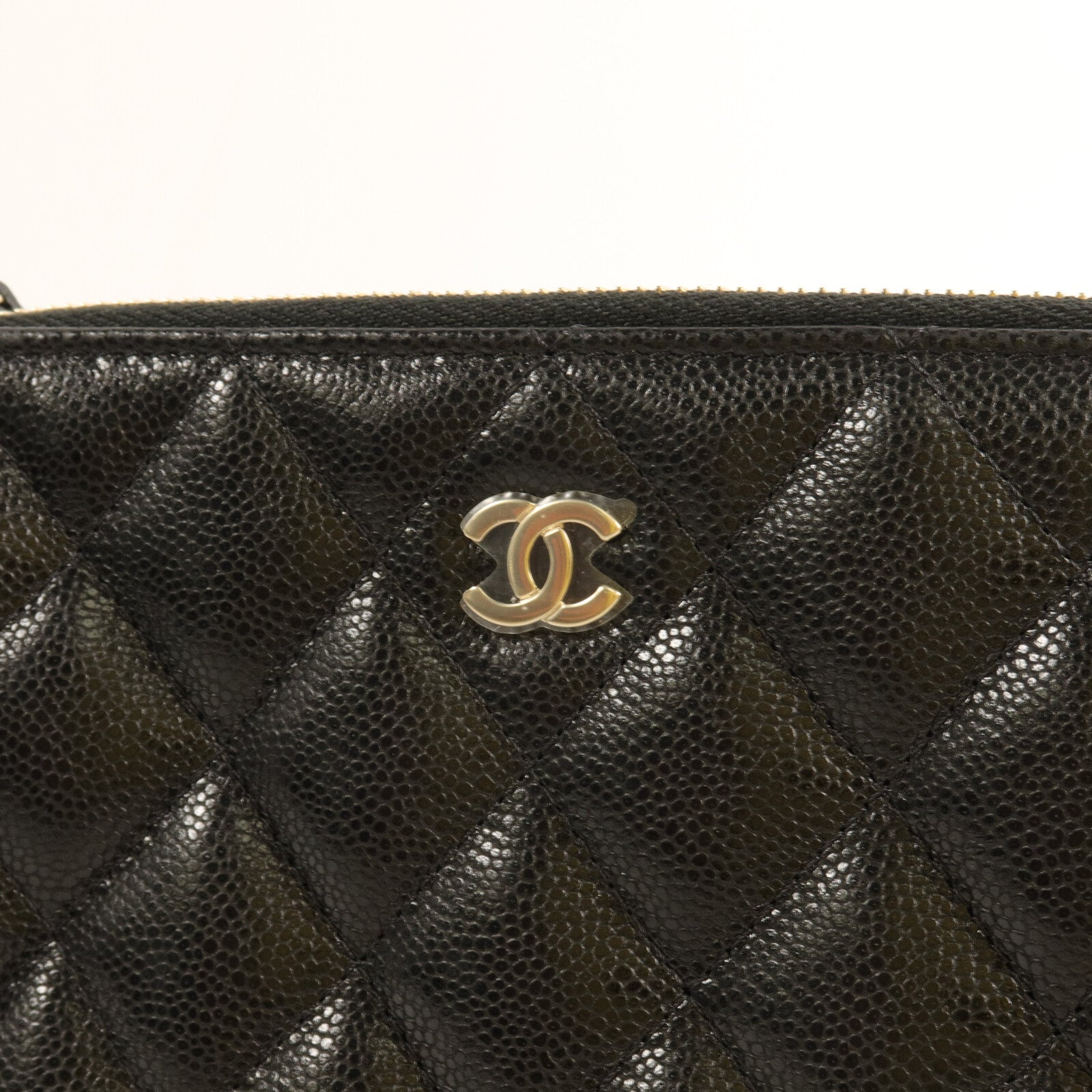 CHANEL 牛皮皮革25A Double Chain Bag鏈帶肩背袋