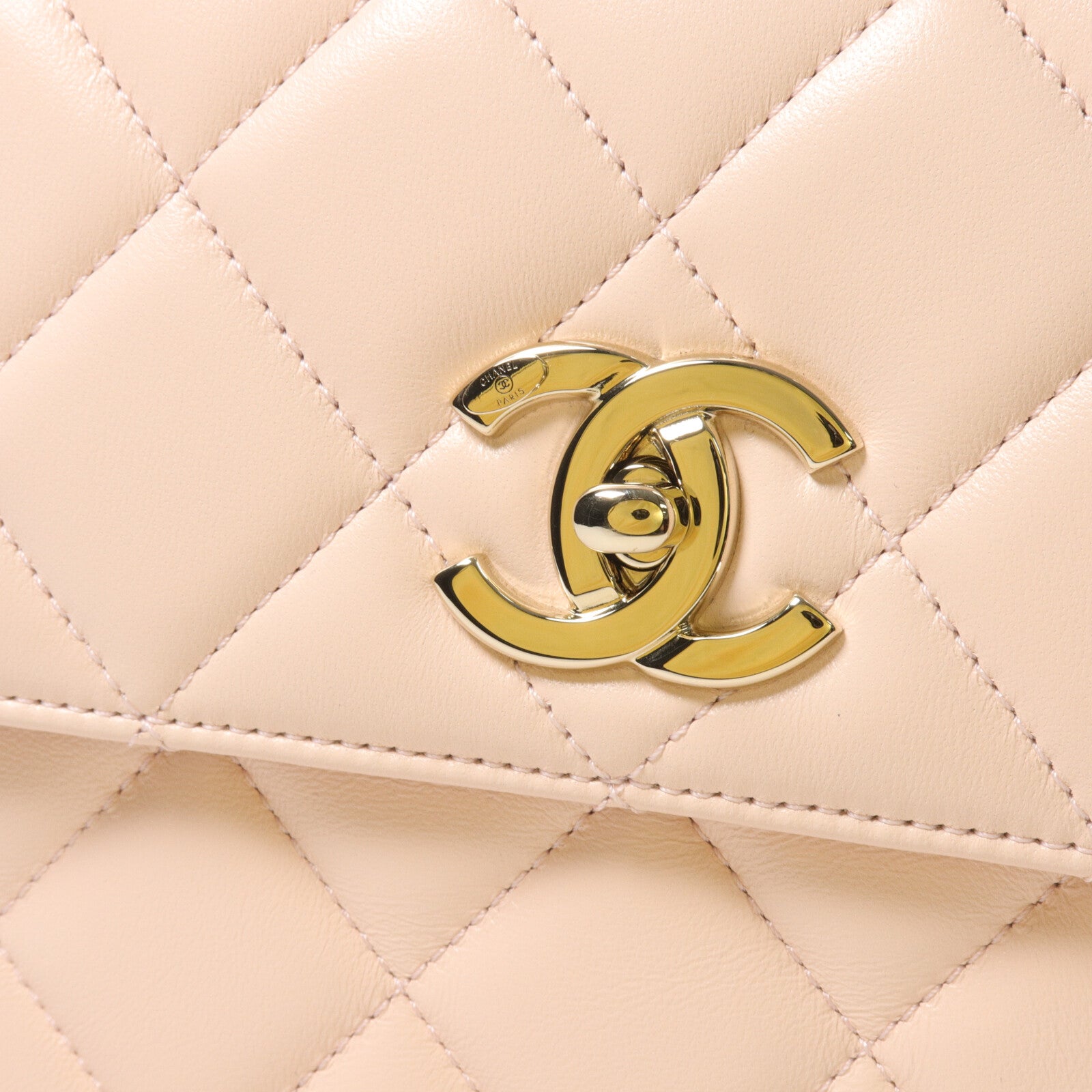 CHANEL 羊皮皮革Trendy CC Medium手挽肩背兩用袋