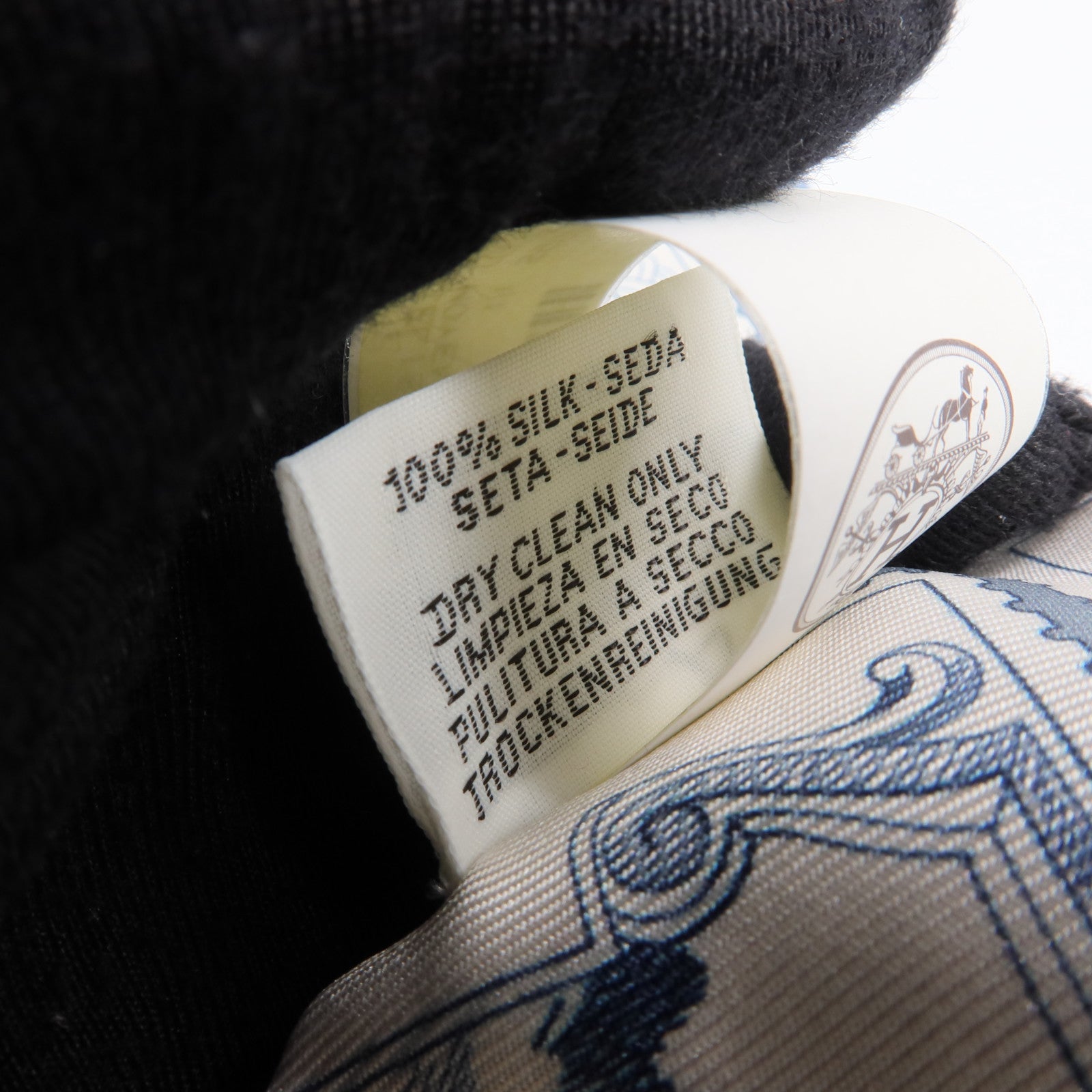 HERMES 絲質Twilly絲巾