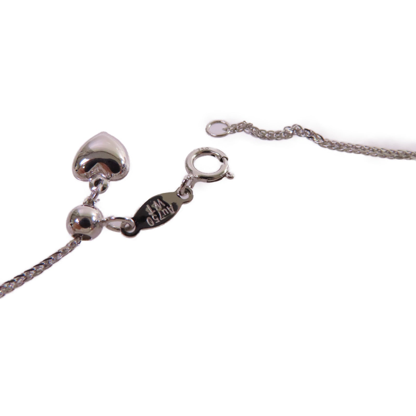 JEWELRY 18K白金/0.128ct鑽石Mickey Mouse Diamond Necklace項鏈