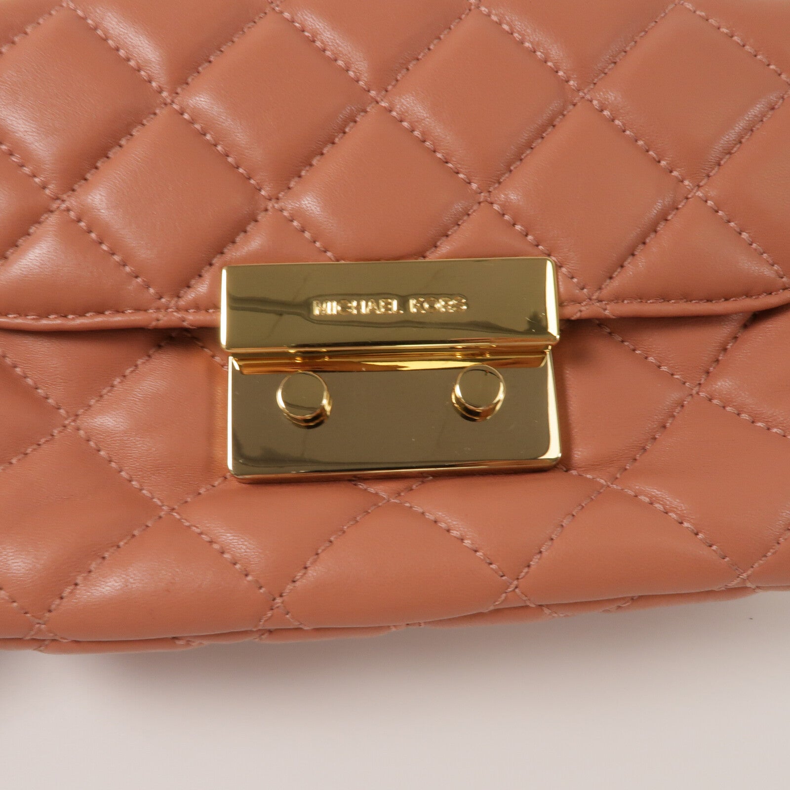 Michael Kors 羊皮皮革Chain Shoulder鏈帶肩背袋