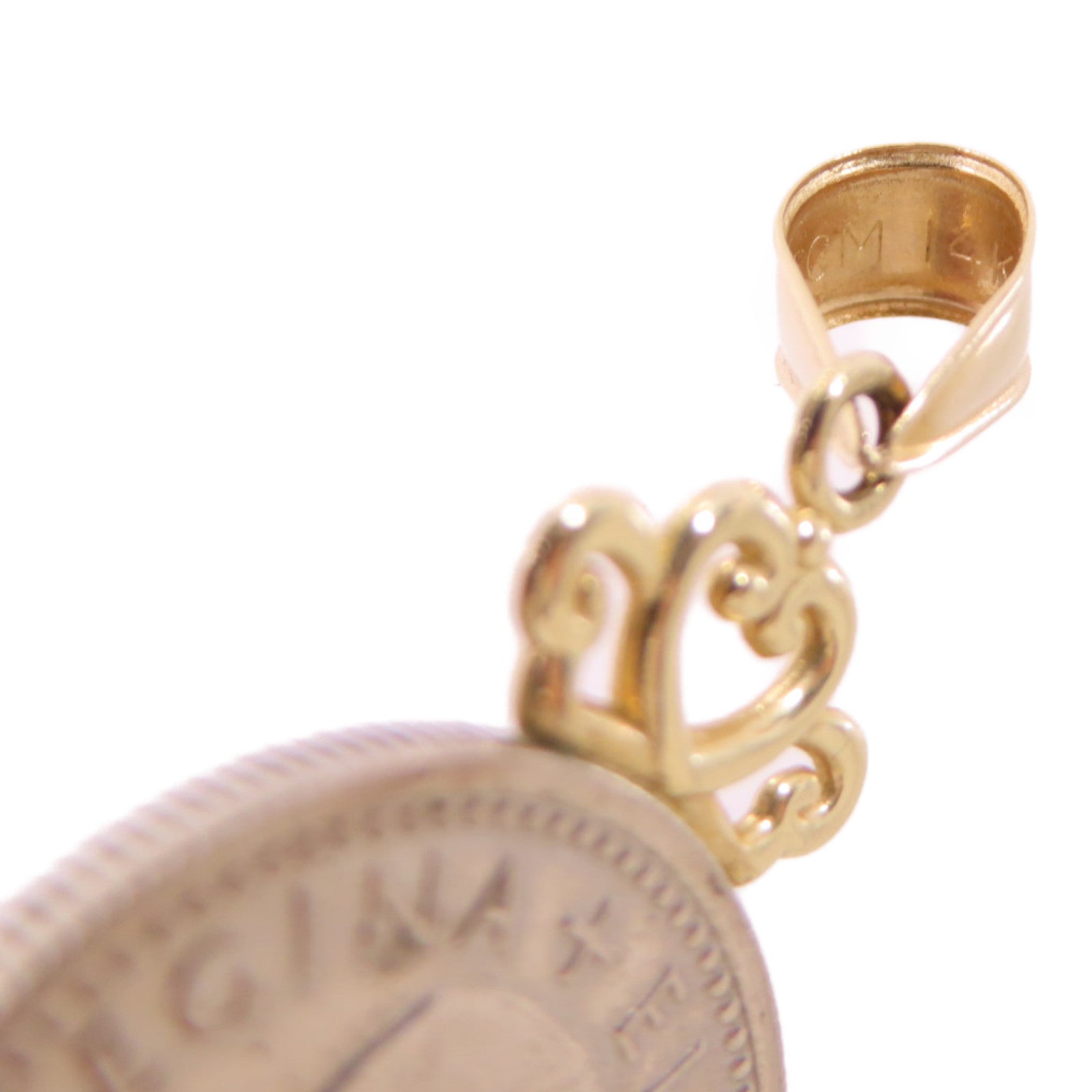 JEWELRY 18K白金Pendant Top吊墜頭扣