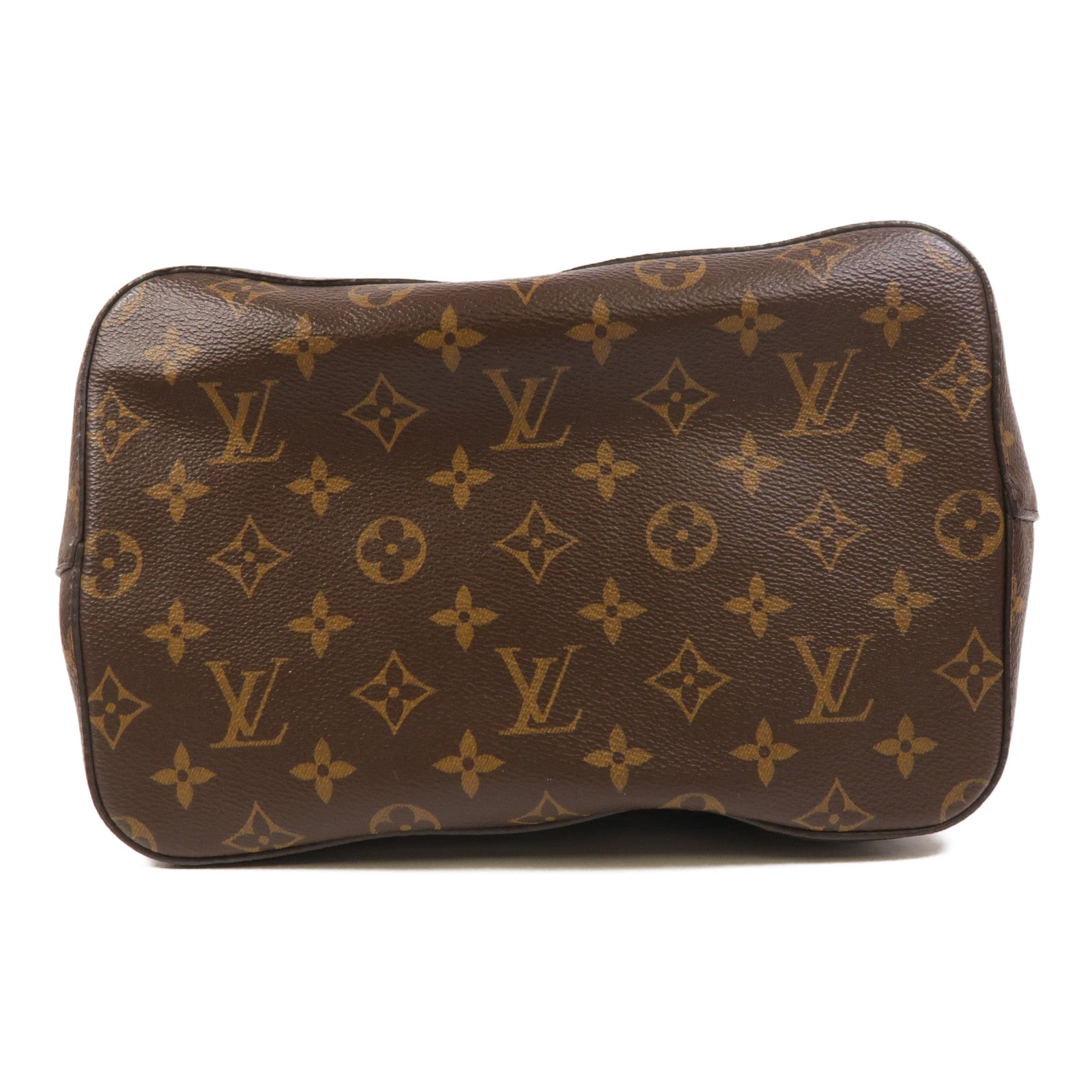 LOUIS VUITTON Monogram NeoNoe MM金扣肩背袋棕色