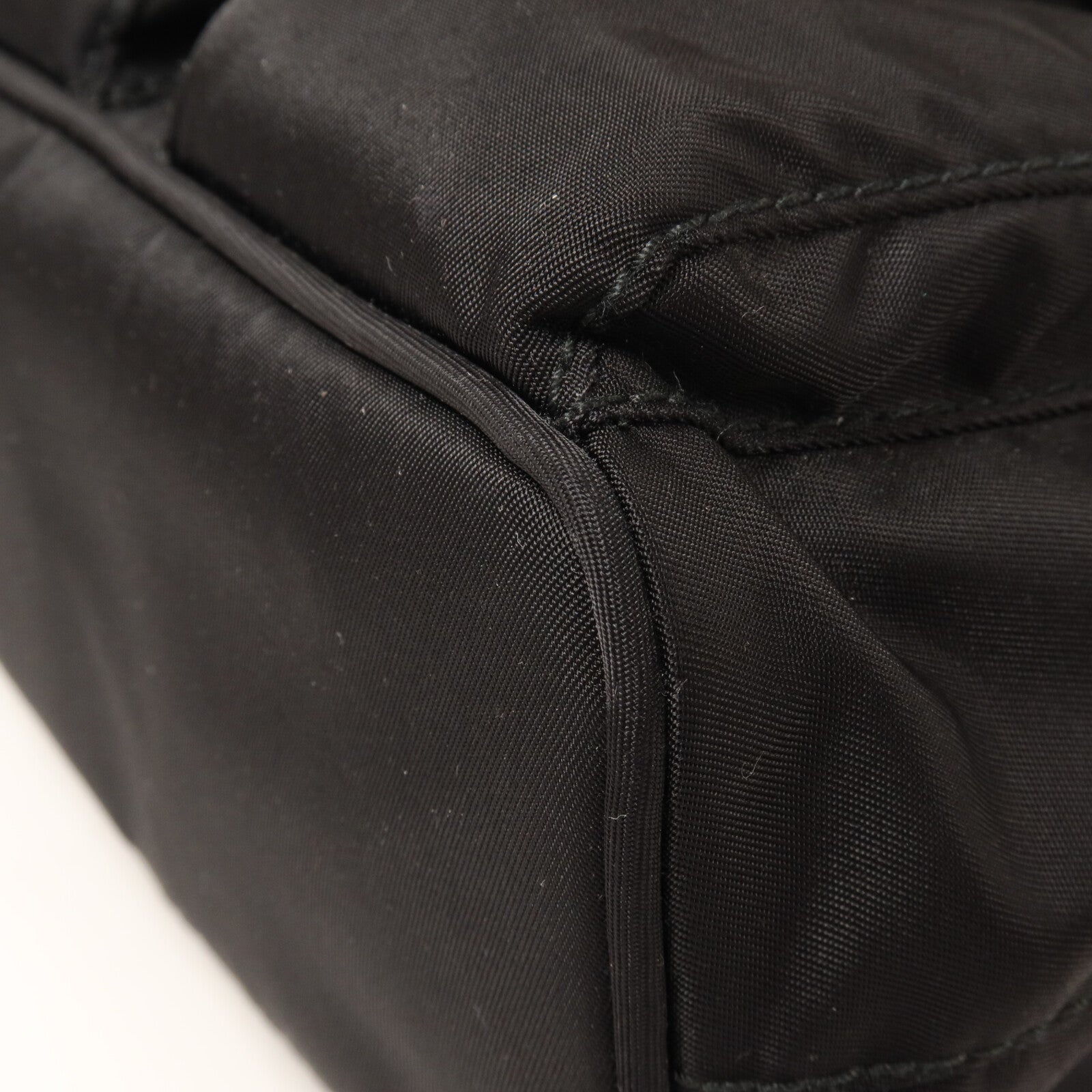 PRADA 尼龍Mini Backpack Chain Shoulder鏈帶手挽肩背兩用袋