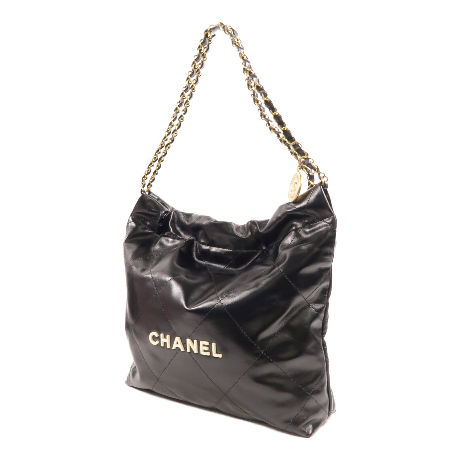 CHANEL 牛皮皮革Chanel 22 Small鏈帶肩背袋