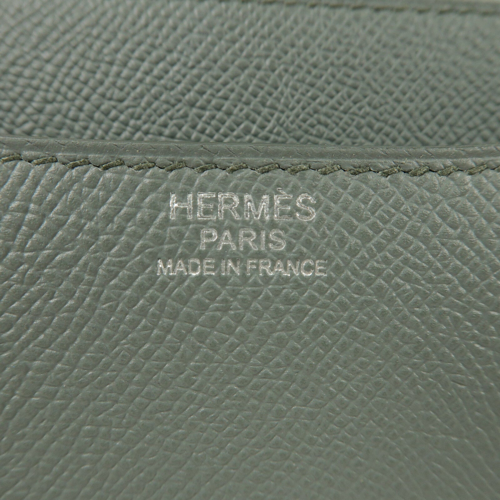 HERMES Epsom皮革Constance 24肩背袋Bleu Orage