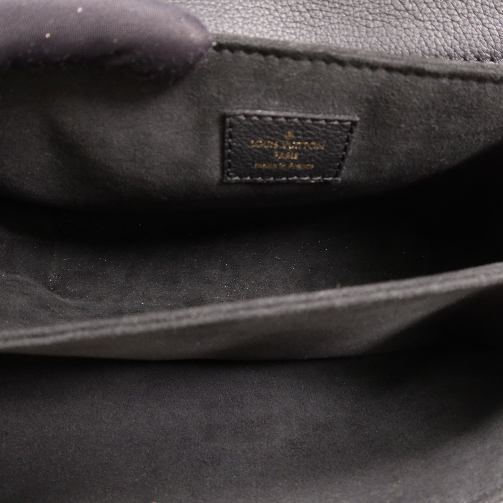 LOUIS VUITTON 牛皮皮革Oxford金扣肩背袋