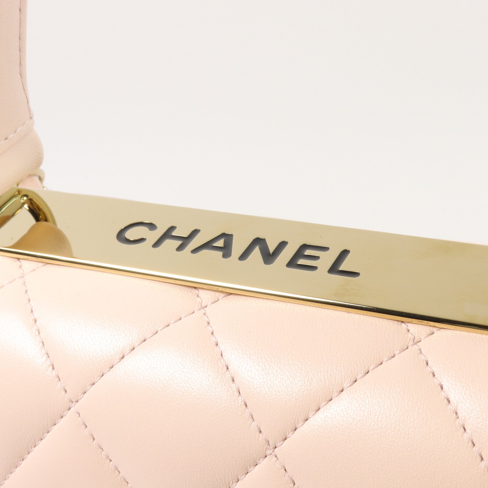 CHANEL 羊皮皮革Trendy CC Medium手挽肩背兩用袋