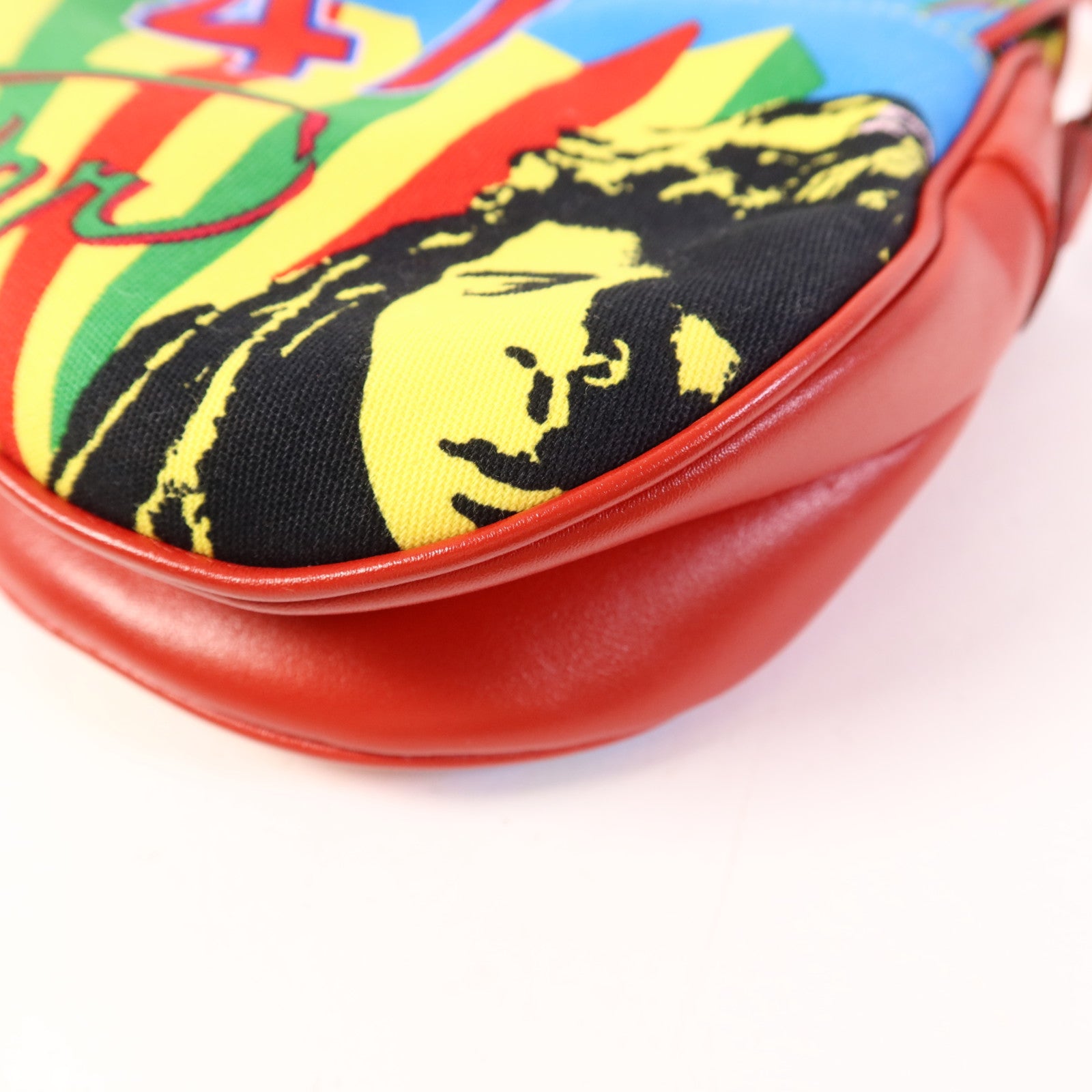 Dior 帆布Vintage Saddle Bag銀扣肩背袋