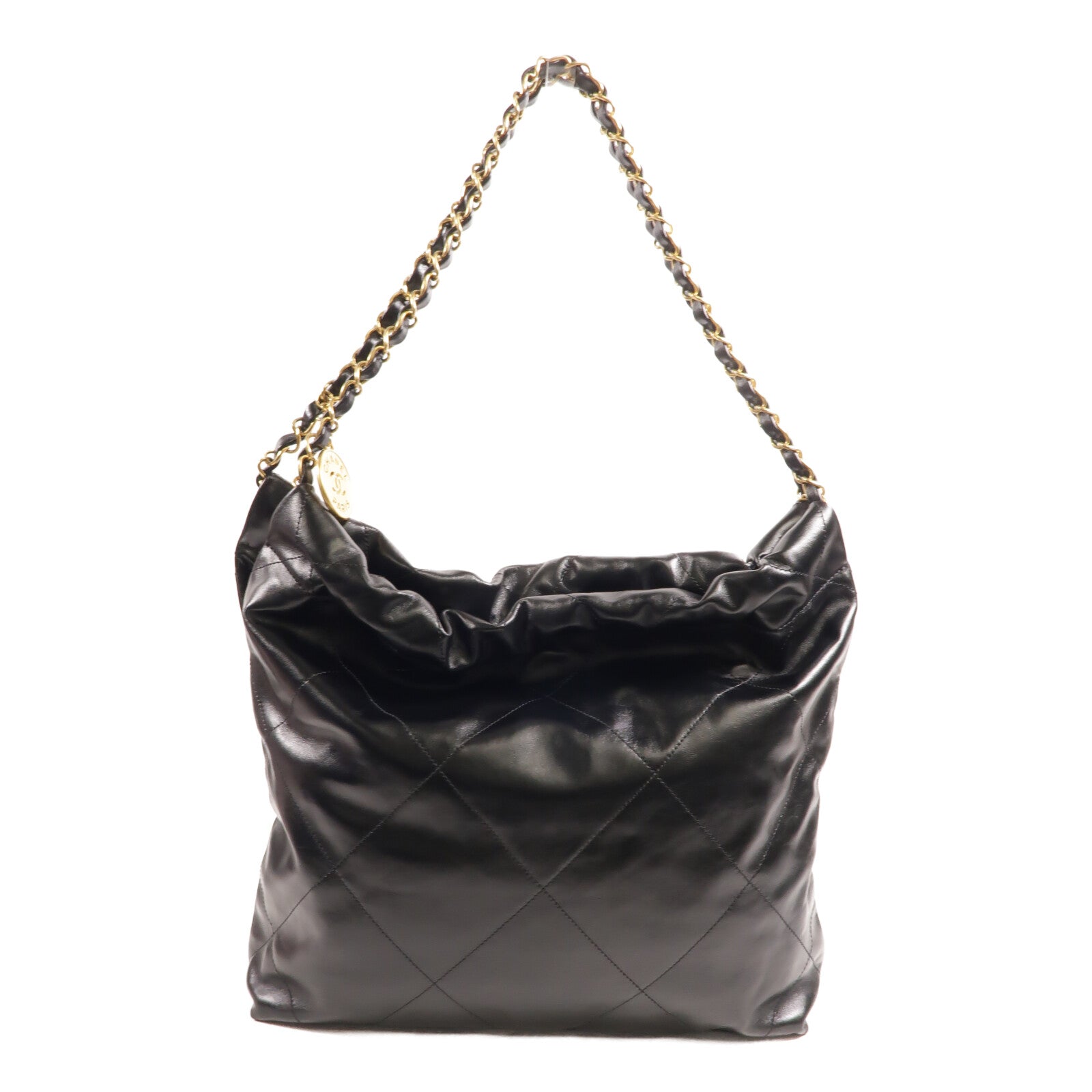 CHANEL 牛皮皮革Chanel 22 Small鏈帶肩背袋