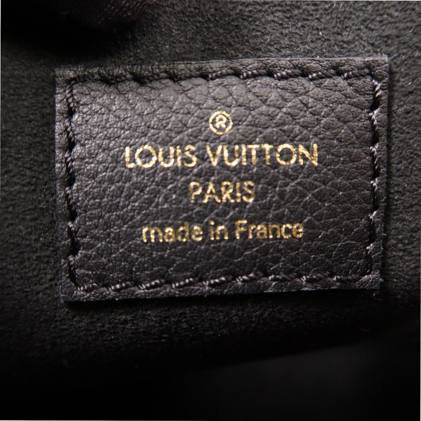LOUIS VUITTON 牛皮皮革Oxford金扣肩背袋
