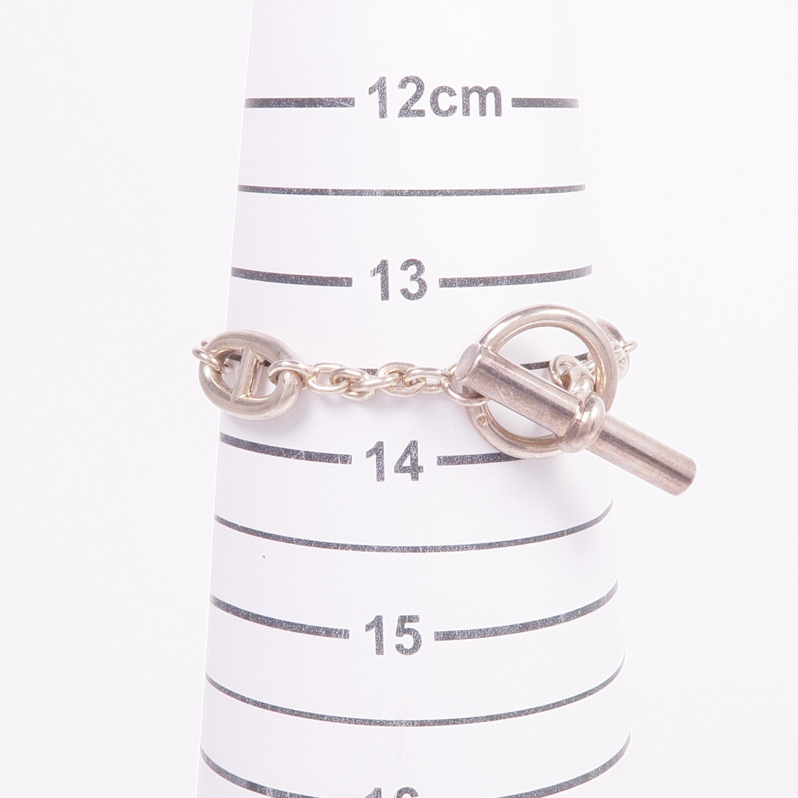 HERMES 925純銀Chaine d'ancre Bracelet手鏈