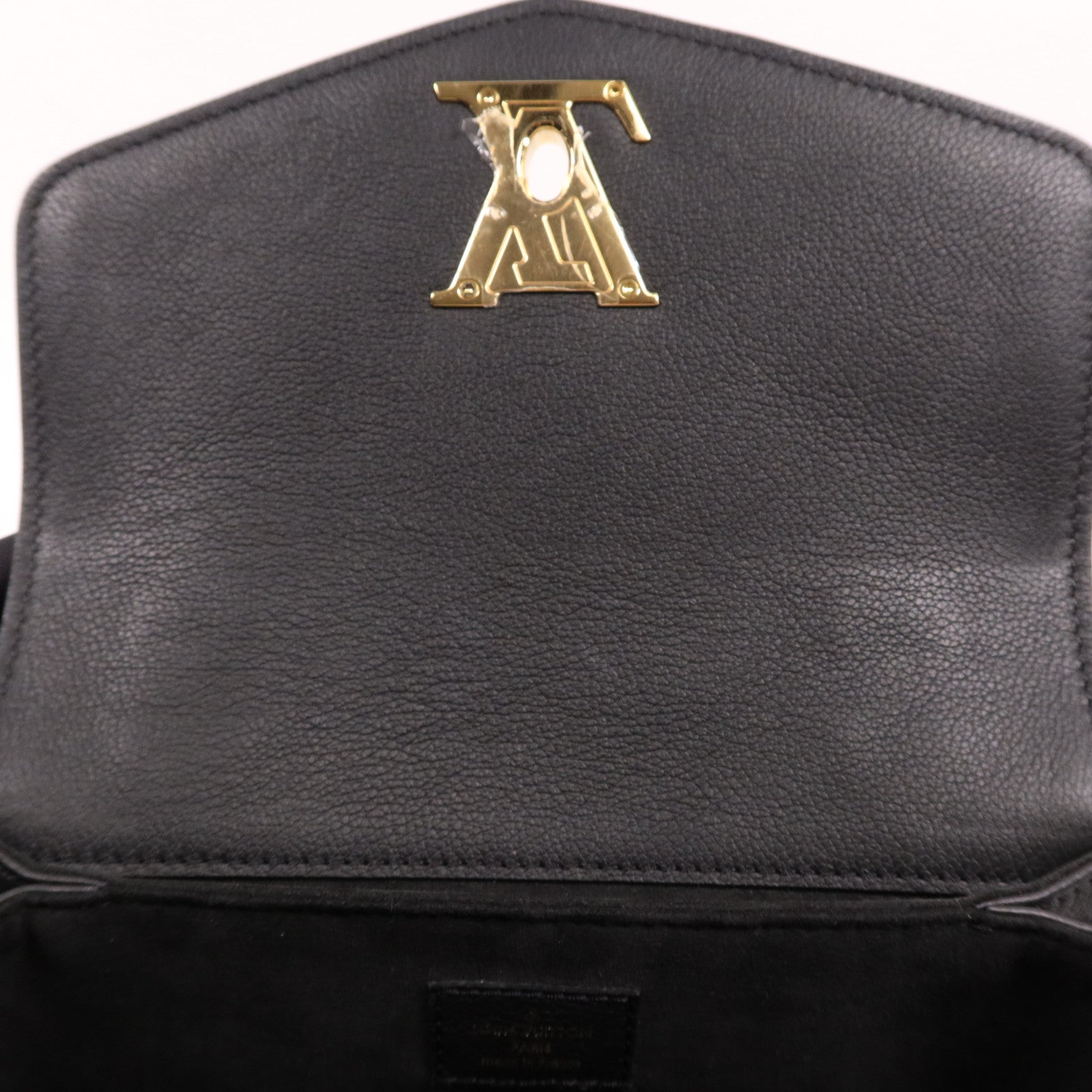 LOUIS VUITTON 牛皮皮革Oxford金扣肩背袋