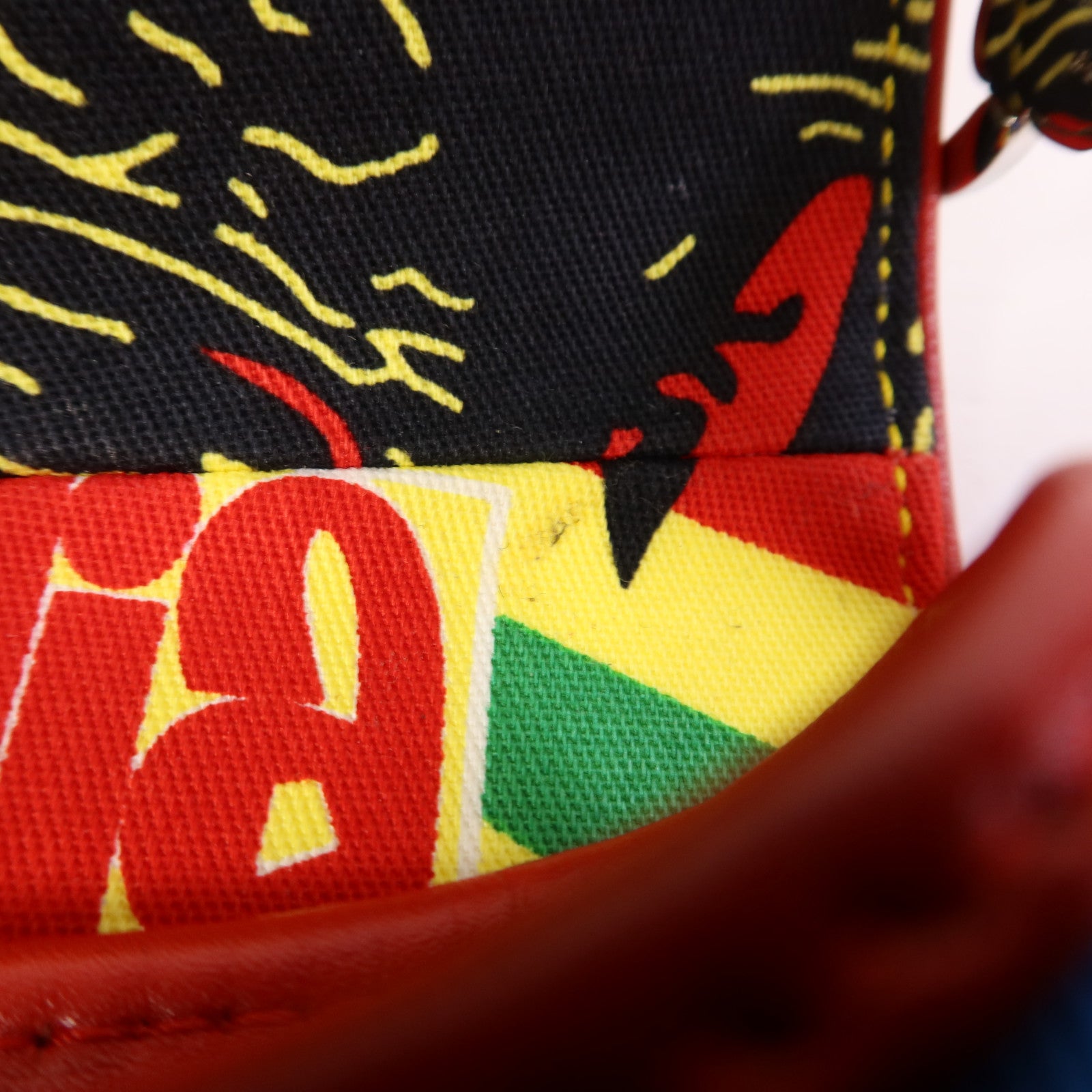 Dior 帆布Vintage Saddle Bag銀扣肩背袋